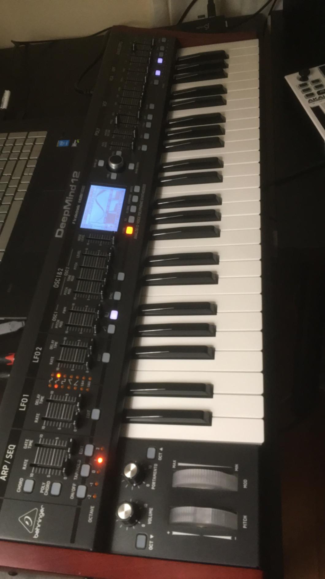 Behringer DEEPMIND 12 49-Key 12-Voice Polyphonic Analog Synthesizer customer photo 1