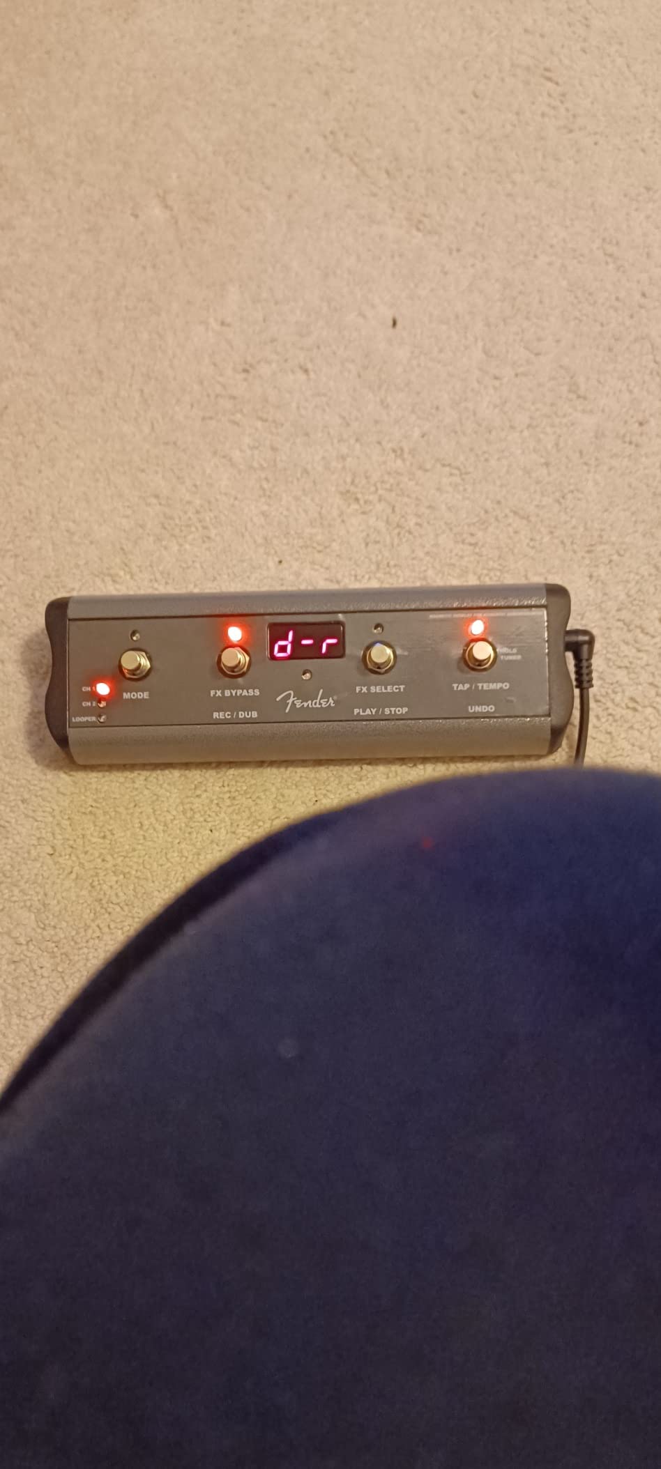 Fender MGT-4 4-Button Mustang GT Footswitch customer photo 2