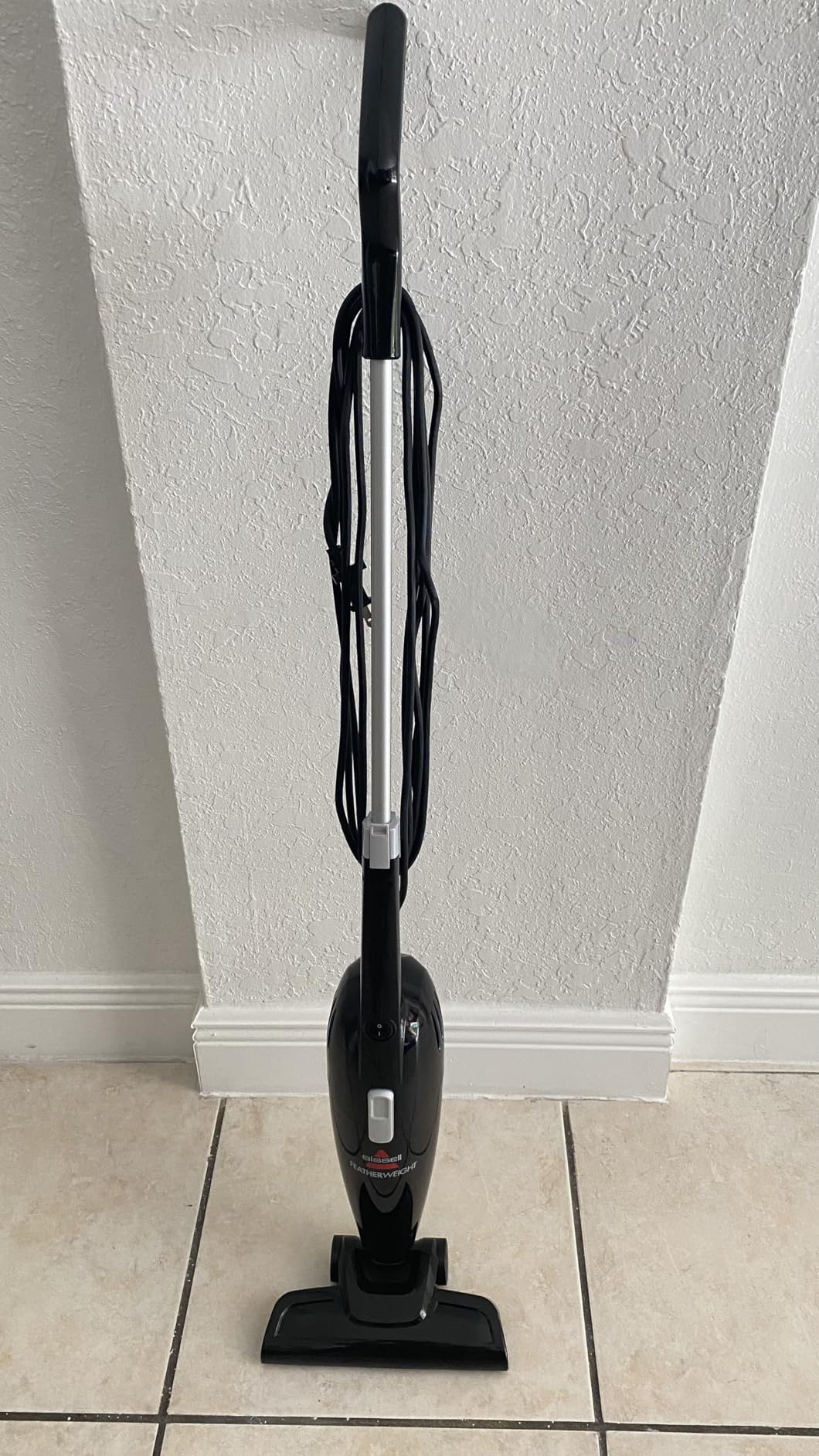 Bissell Featherweight Stick Lightweight Bagless Vacuum and Electric Broom with Crevice Tool for Hard Floors and Carpets, Blue customer photo 1