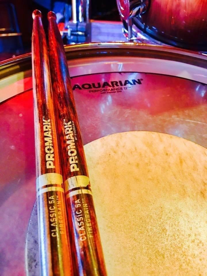 ProMark Classic Forward 5A FireGrain Drumsticks, Lacquer Finished Drum Sticks, TX5AW-FG, Oval Wood Tip, Hickory - 1 Pair customer photo 1