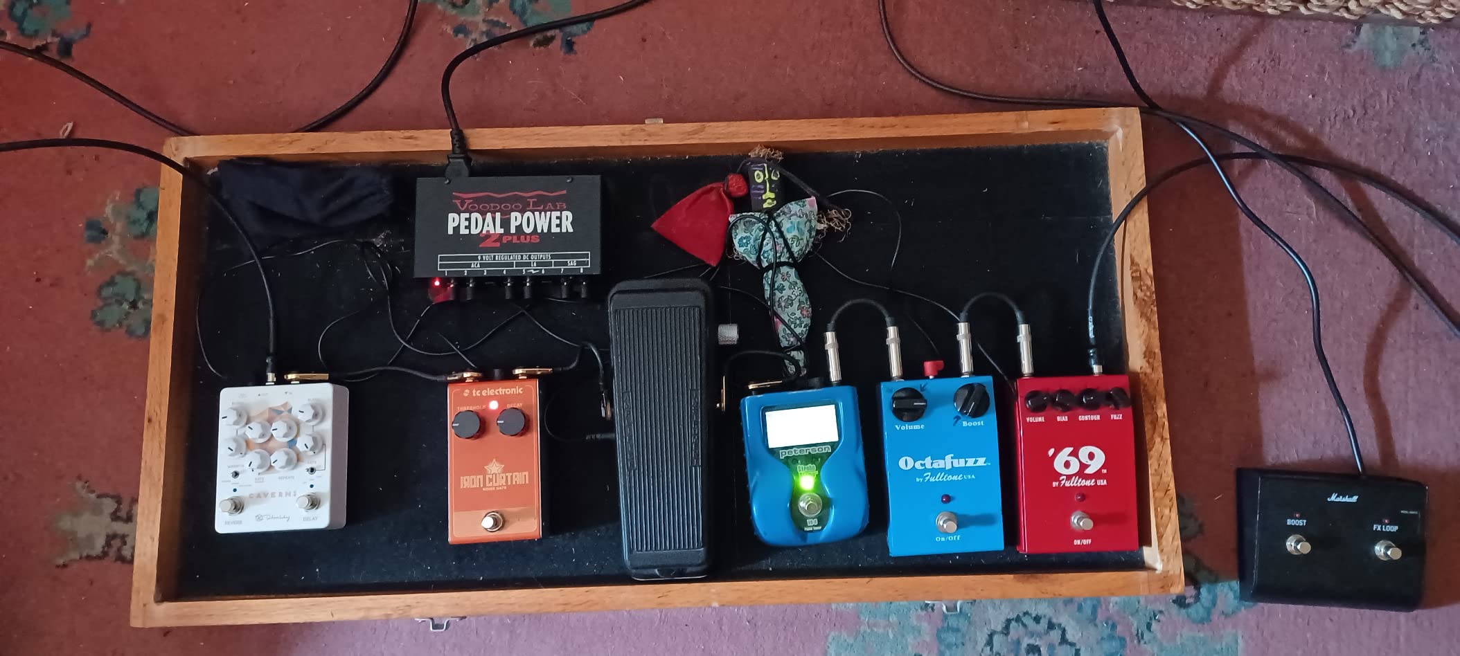 Keeley Caverns V2 Reverb and Delay Pedal, White (KCav2) customer photo 2