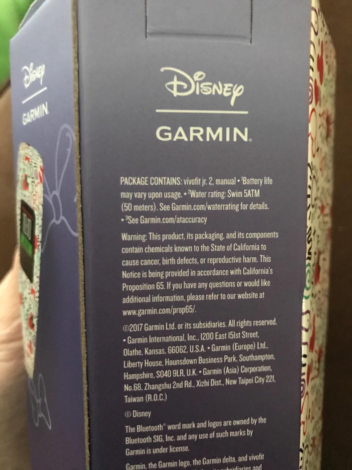 Garmin vivofit jr. 2, Kids Fitness/Activity Tracker, 1-Year Battery Life, Adjustable Band, Disney Minnie Mouse customer photo 2