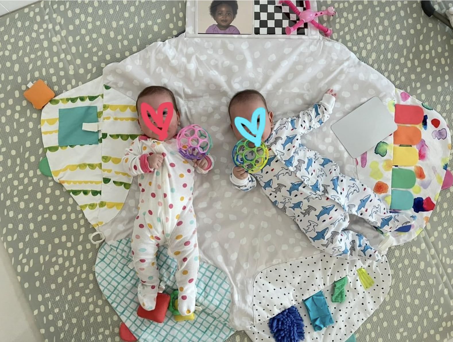 LOVEVERY | The Play Gym | Award Winning For Baby, Stage-Based Developmental Activity Gym & Play Mat for Baby to Toddler customer photo 1