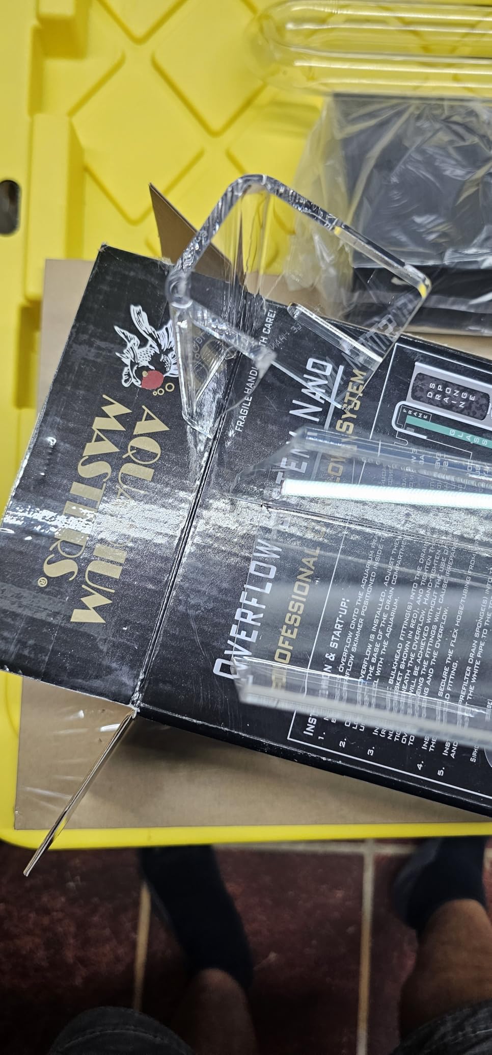 Seapora Nano Overflow Box, Black customer photo 2