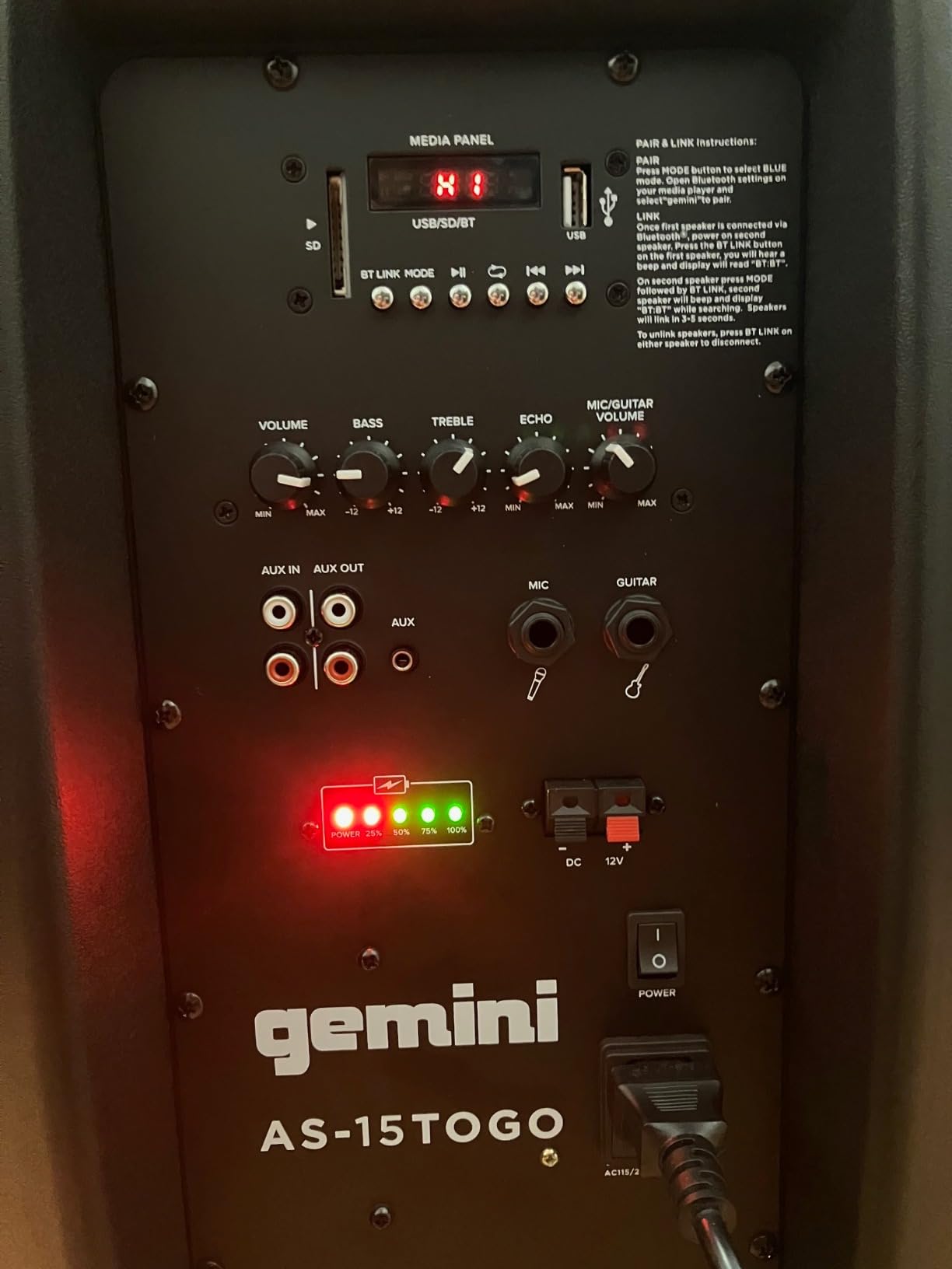 Gemini Sound 12