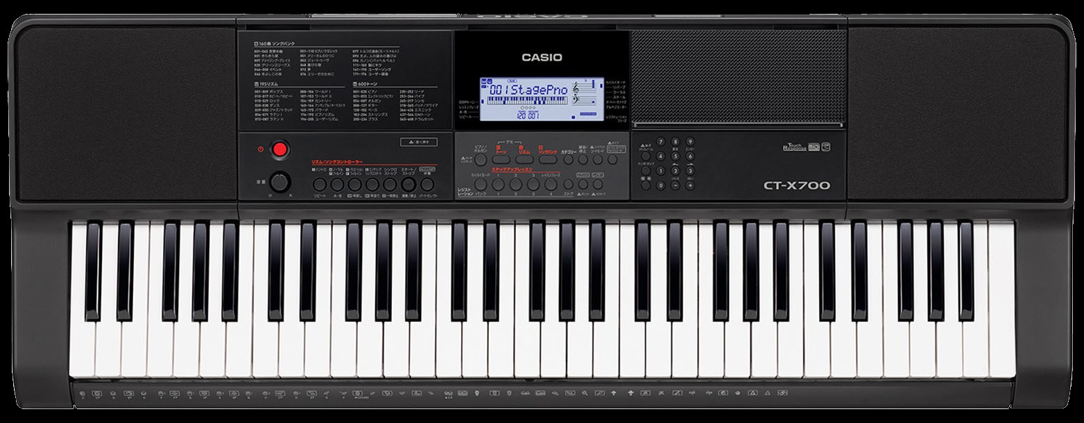 Casio CT-X700 Portable 61-Key Keyboard - 600 Tones, 195 Rhythms, AiX Sound Engine customer photo 1