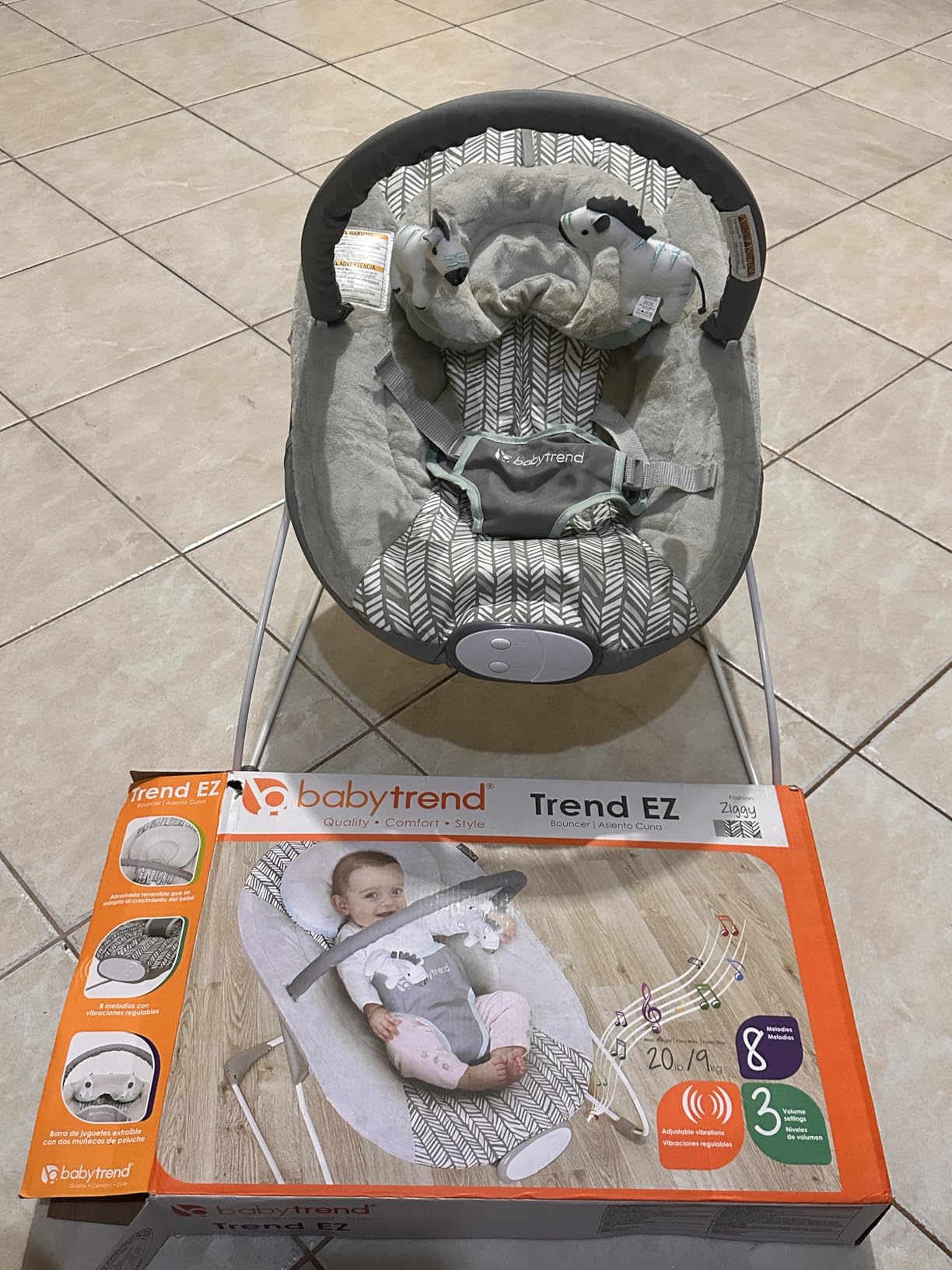 Smart Steps Trend EZ Bouncer customer photo 1