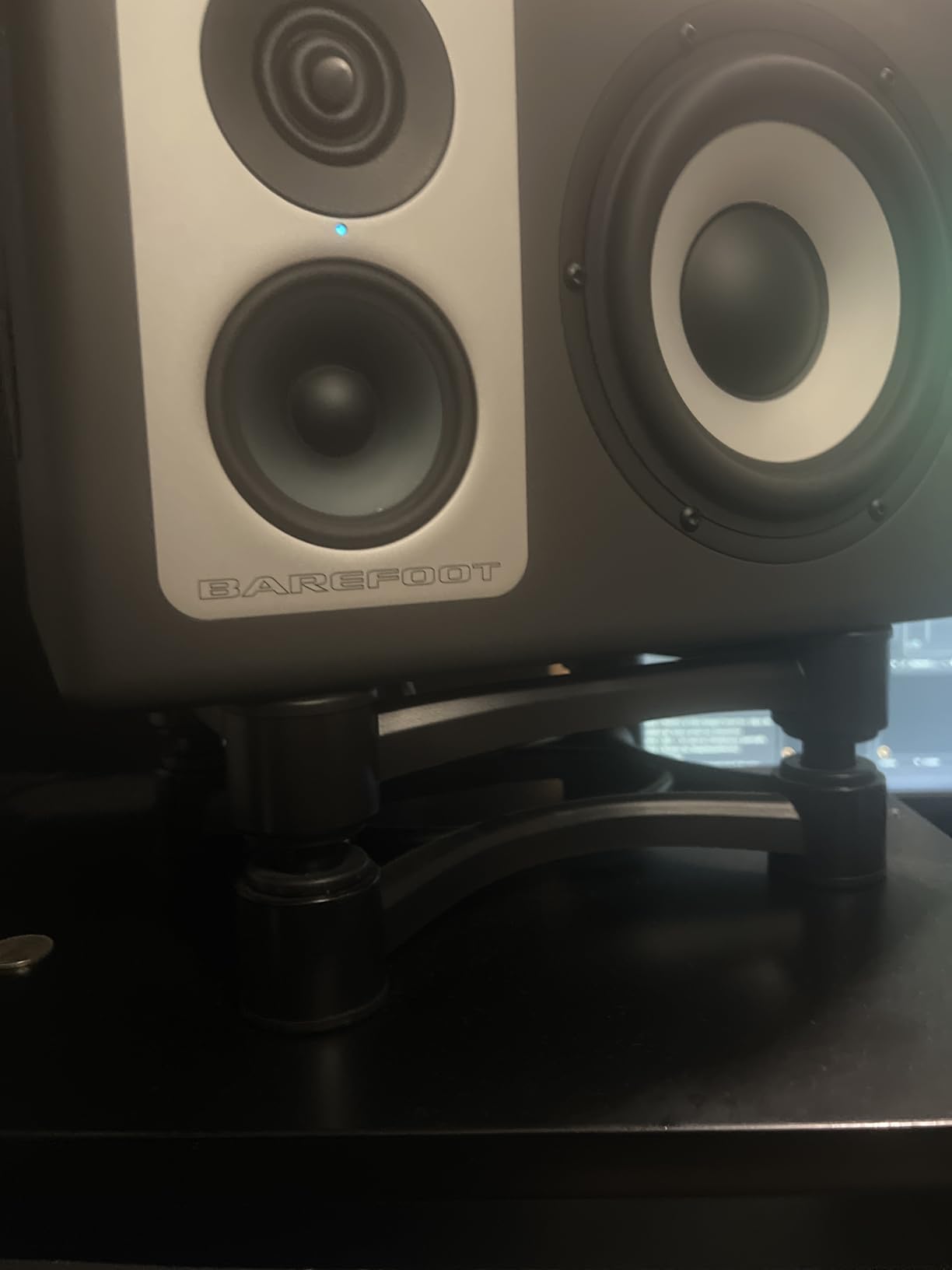 IsoAcoustics Iso-155 Speaker Isolation Stands with Height & Tilt Adjustment (6.1