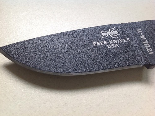 ESEE Knives Izula-II Fixed Blade Knife, w/Micarta Handle, Molded Sheath, & Clip Plate (Black Oxide) customer photo 1
