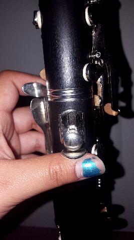 Eastar B Flat Clarinet for Beginner, Ebonite Clarinet Nickel-plated with 2 Barrels, 3 Reeds, White Gloves, Hard Case, Cleaning Kit, ECL-300 customer photo 2