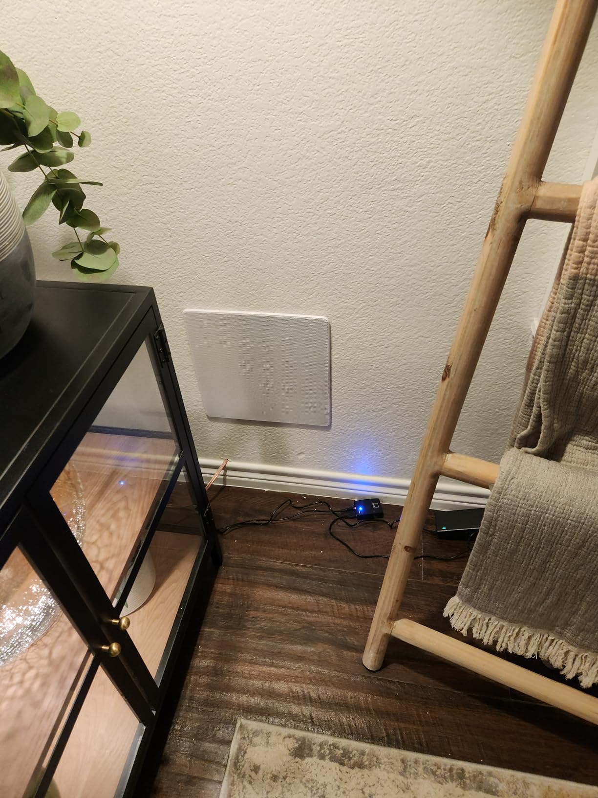 Monoprice Carbon Fiber In-Wall Speaker - 10 Inch (Each) 300 Watt Subwoofer, Easy Install For Home Theater - Alpha Series customer photo 1