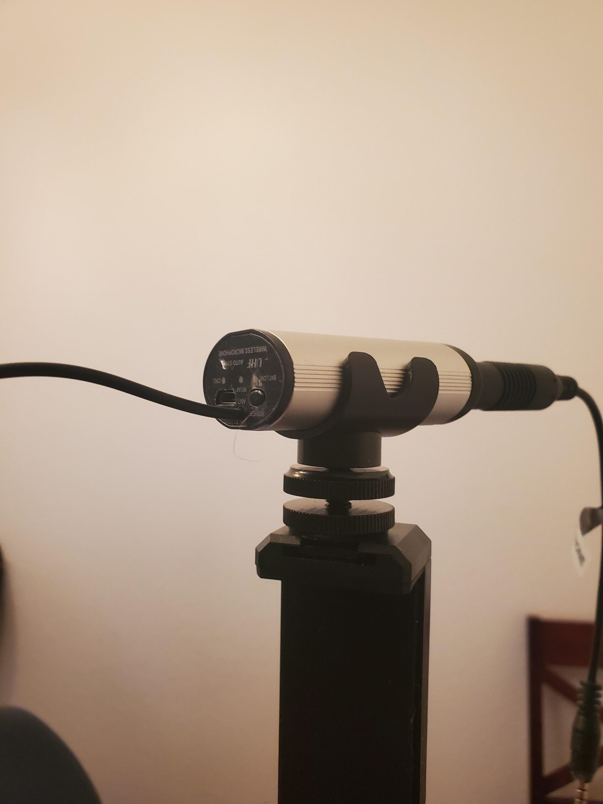 HOTEC UHF Wireless Headset Microphone/Lavalier Lapel Mic with Bodypack Transmitter and Mini Rechargeable Receiver 1/4
