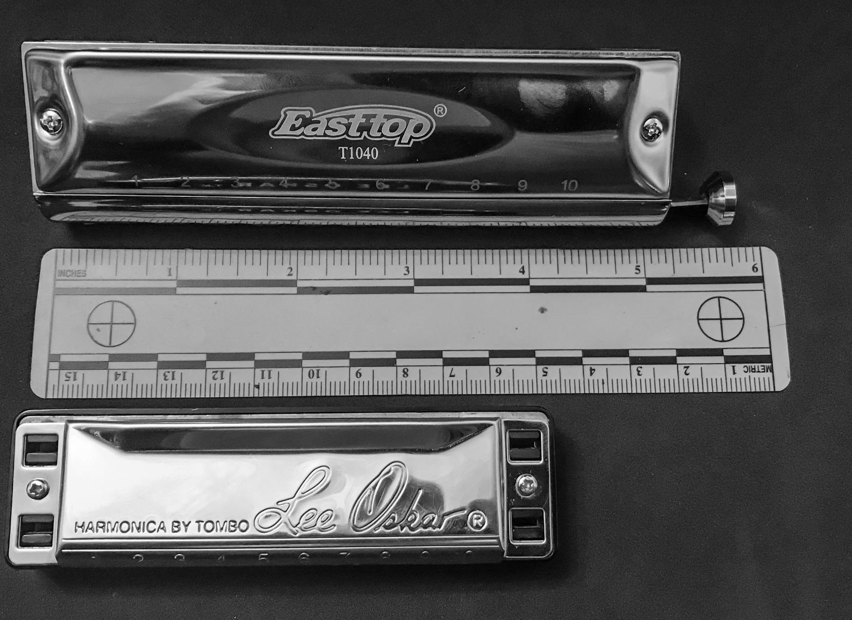Chromatic Harmonica Key of C, 10 Holes 40 Tones Professional Mouth Organ with Slide for Beginners Adults, Professionals and Students by East top customer photo 2