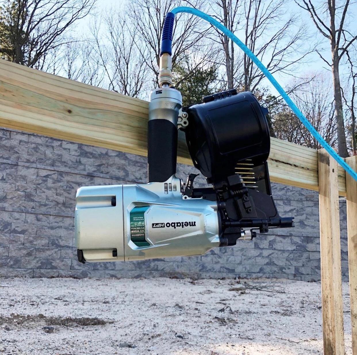 Metabo HPT Coil Framing Nailer, 15° Wire Collated, 2