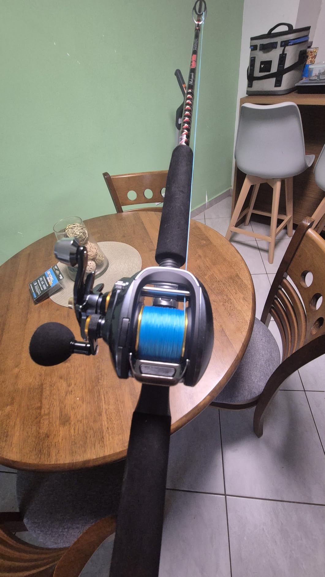 Piscifun Alijoz 300 Baitcaster Fishing Reel, Aluminum Frame Baitcasting Reel, 33Lbs Max Drag, Freshwater & Saltwater Low Profile Casting Reel for Musky, Available in 6.6:1/8.1:1 Gear Ratio customer photo 1