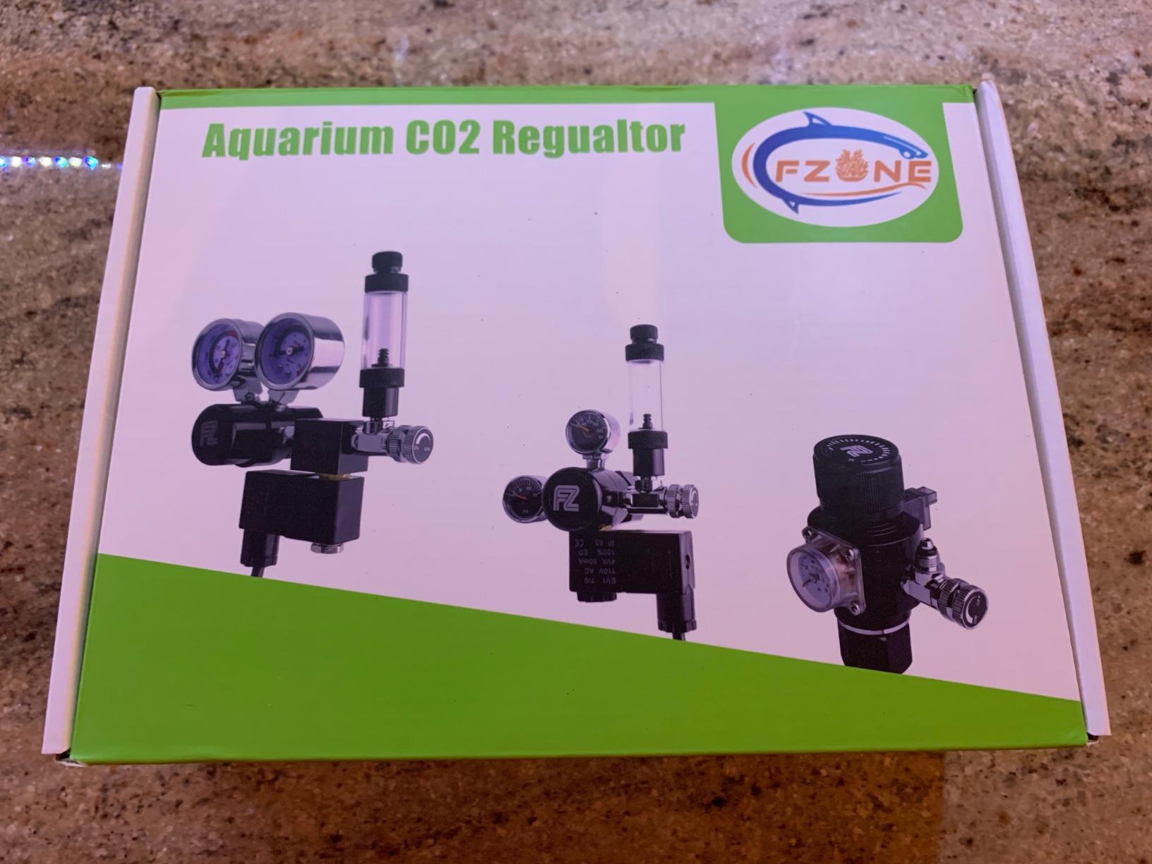 FZONE Aquarium CO2 Regulator DC Solenoid with Bubble Counter and Check Valve Plant Grow DIY CO2 System CGA320 Side Open Cylinder customer photo 2