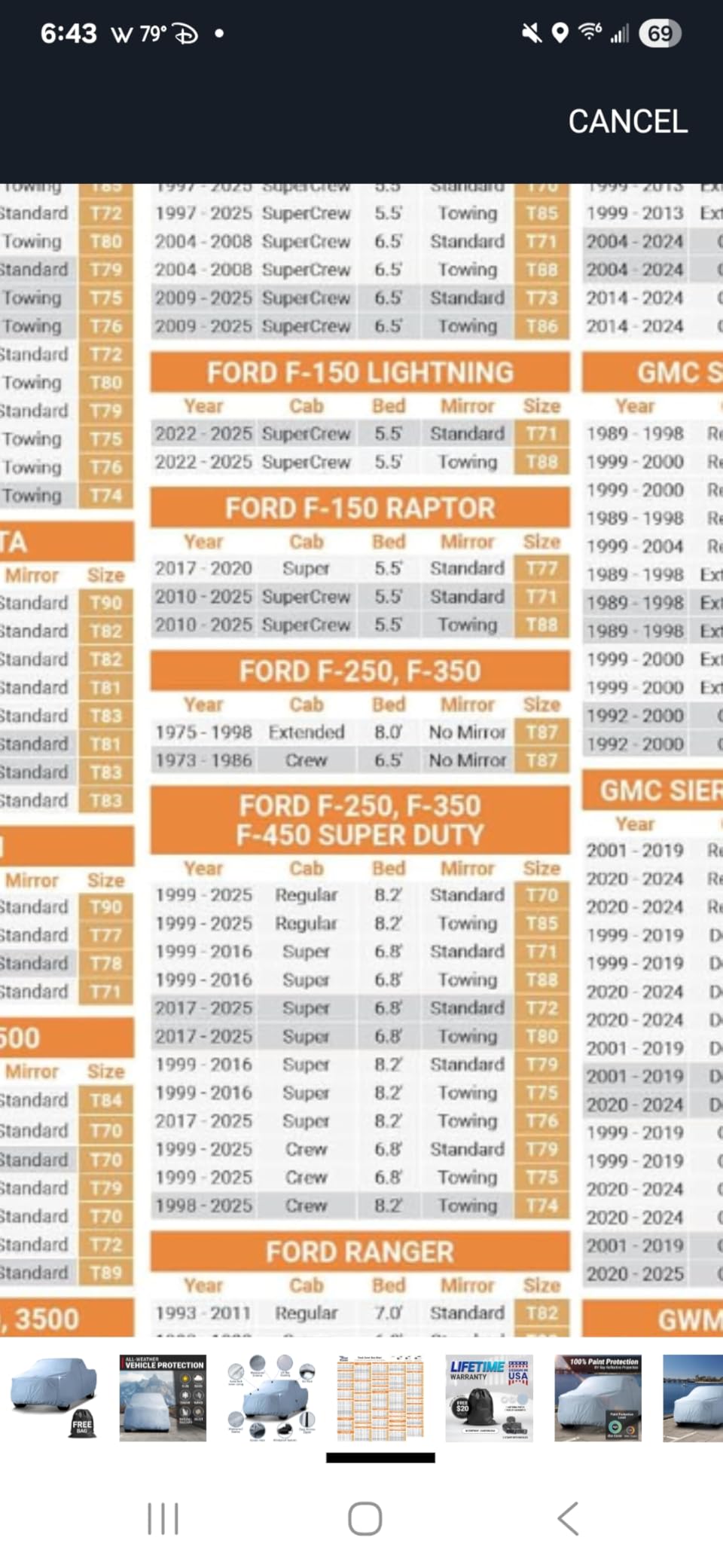 iCarCover 15-Layer Car Cover Waterproof All Weather | Premium Quality Car Covers for Automobiles 100% UV Protection, Mustang, Camaro, XK, 4-Series, M4, Supra, Thunderbird, Size C10 (See Size Chart) customer photo 2