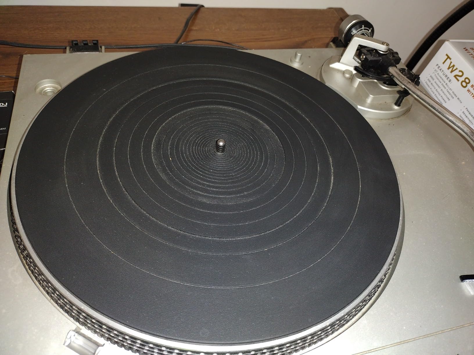 Universal Rubber Slipmat Turntable Platter 12inch Silicone Turntable Slipmat Compatible for Audio Technica AT-LP120BK AT-LP-1200 Turntable Player customer photo 2