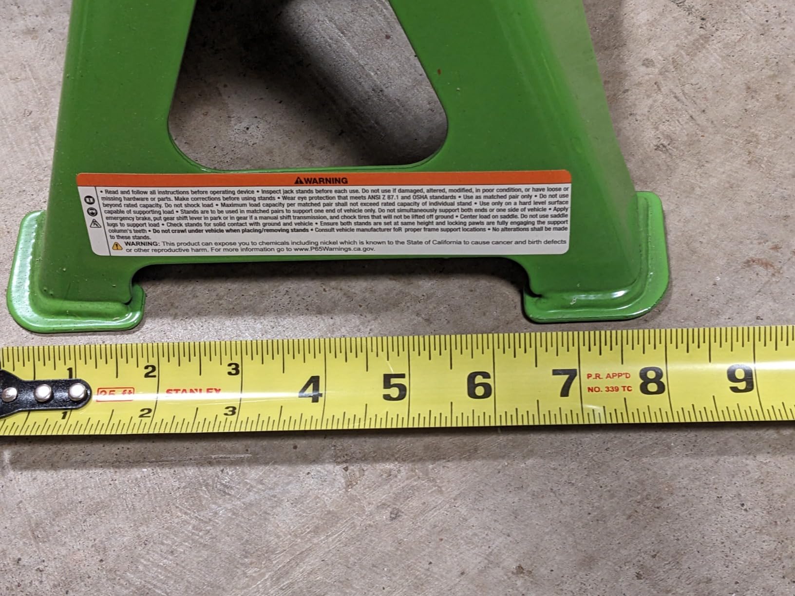 ARCAN 3-Ton Ratcheting Jack Stands, Pair, Model ALJS3 customer photo 2