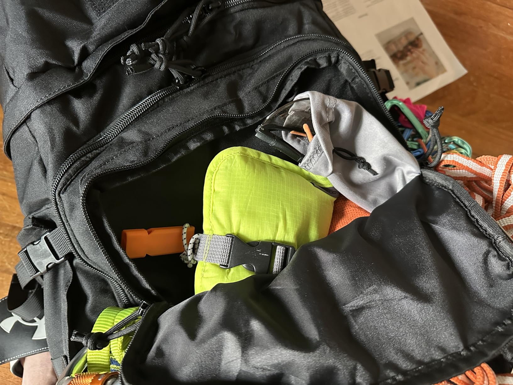 Mardingtop 75L Molle Hiking Internal Frame Backpacks with Rain Cover for Camping, Backpacking, Travelling (Black) customer photo 1