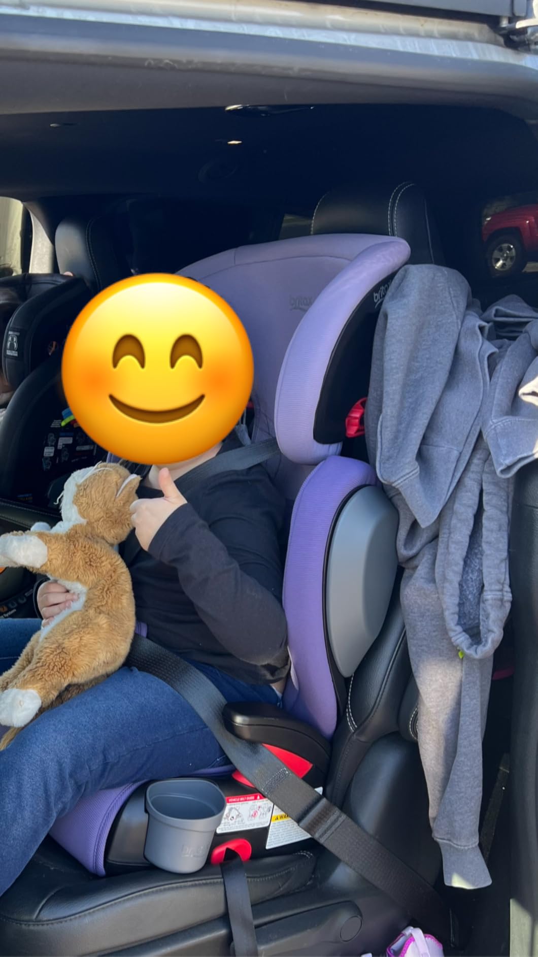 Britax Skyline 2-Stage Belt-Positioning Booster Car Seat, Dusk customer photo 1