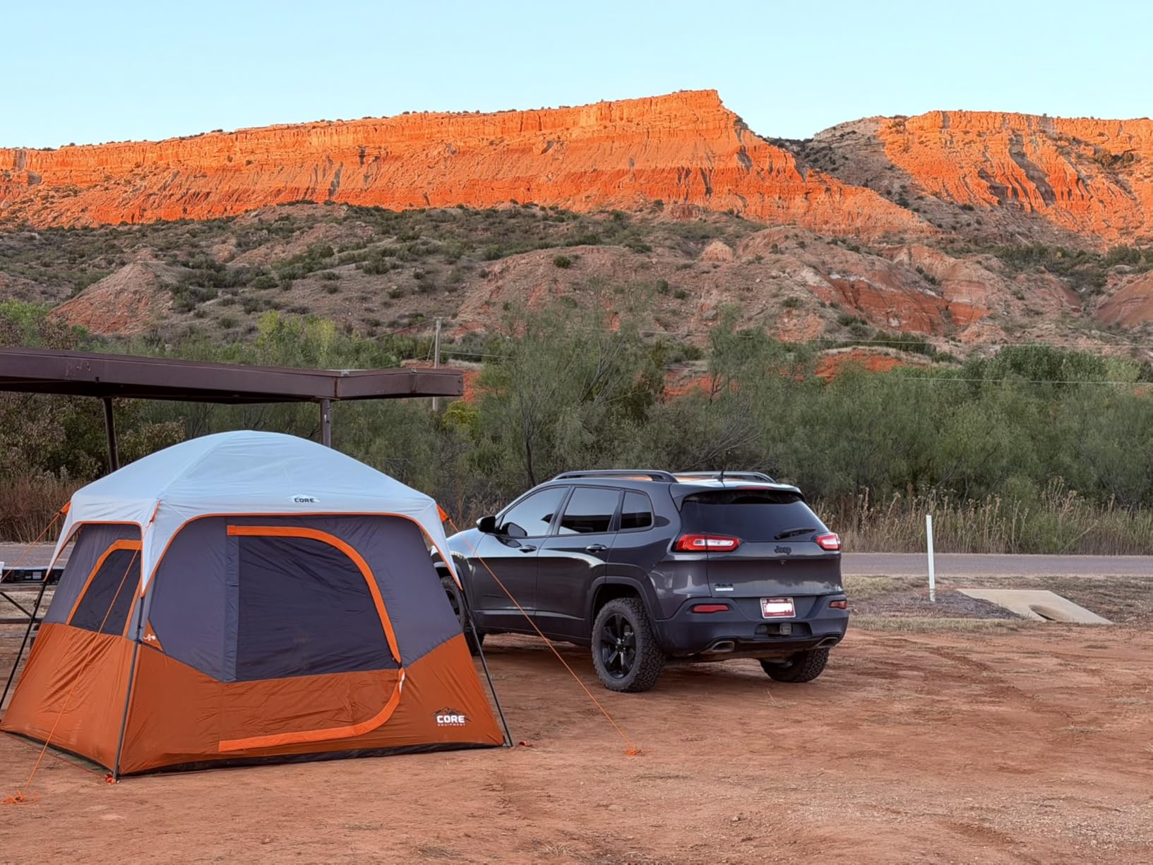 CORE 4 Person Tent for Family Camping, Portable Camp Tent with Carry Bag for Outdoor Car Camping, Included Gear Loft customer photo 1