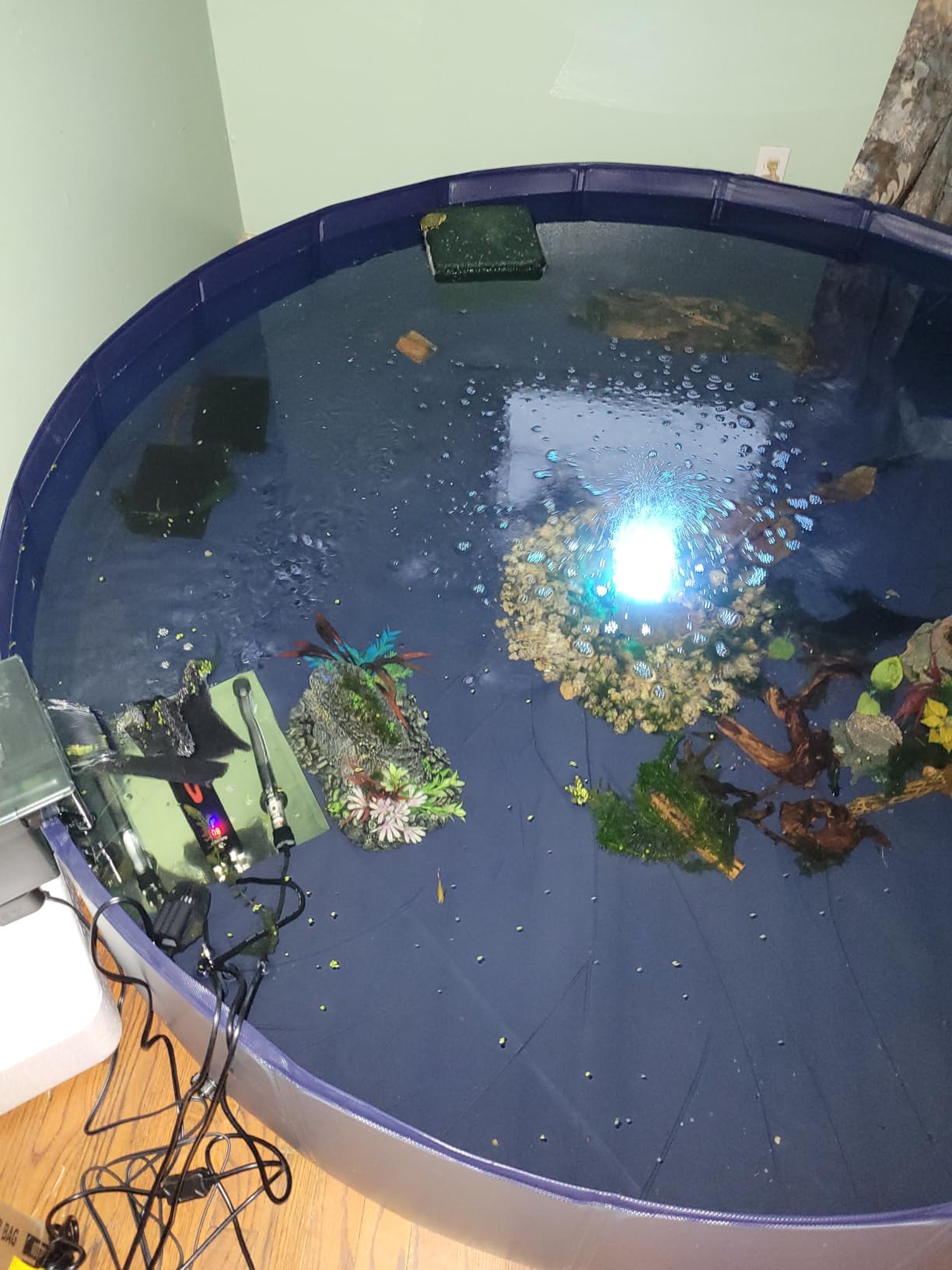 AQUANEAT Circulation Pump, 480 GPH Aquarium Wave Maker, Fish Tank Powerhead Submersible Water Pump with Suction Cup customer photo 1