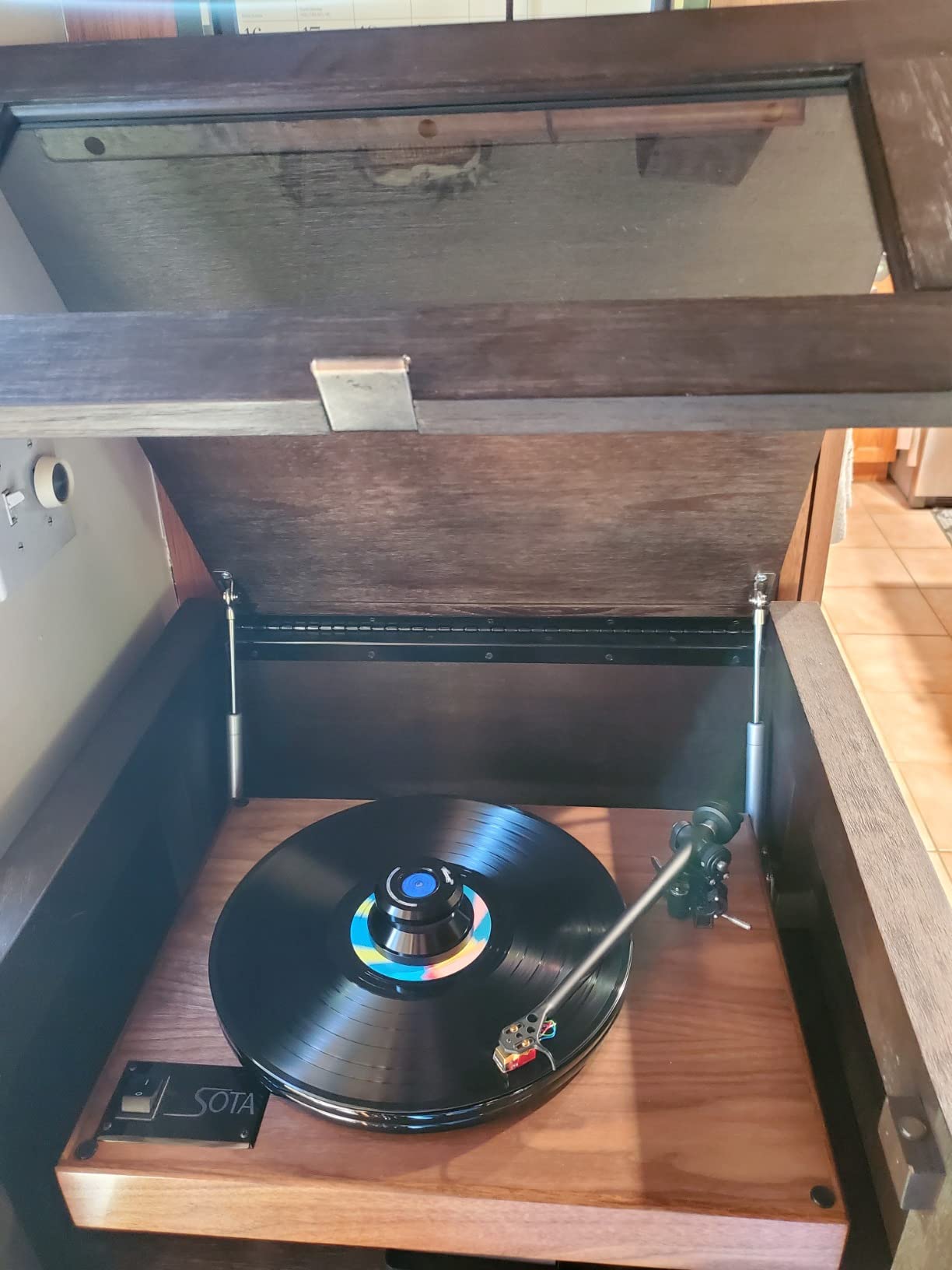 Viborg LP320B Record Weight Turntable Disc Stabilizer 77x41mm 11.3oz Aluminum LP Phono Record Puck Turntable Level for Vinyl Record Player, Turntables, Phonograph customer photo 2