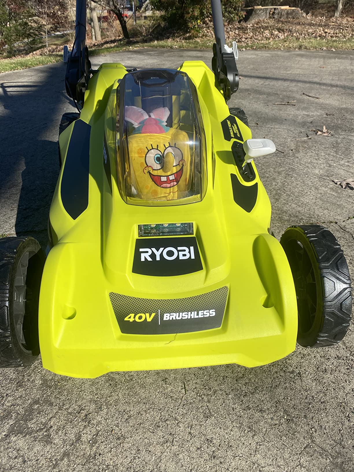 Ryobi Lawn Mower 20 in. 40-Volt Lithium-Ion Brushless Cordless Walk Behind customer photo 2