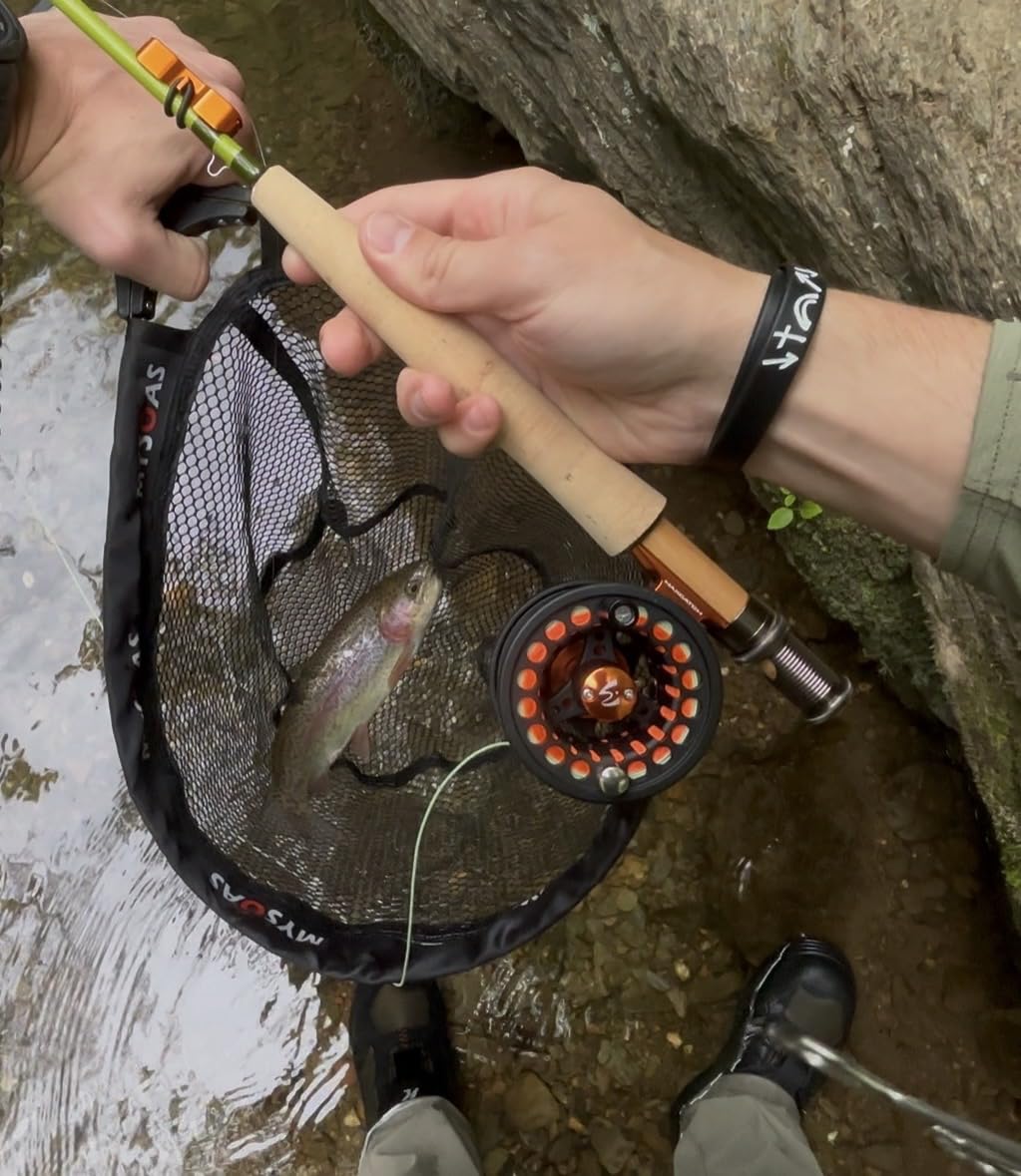 M MAXIMUMCATCH Maxcatch ECO Large Arbor Fly Fishing Reel (3/4wt 5/6wt 7/8wt) and Pre-Loaded Fly Reel with Line Combo customer photo 1