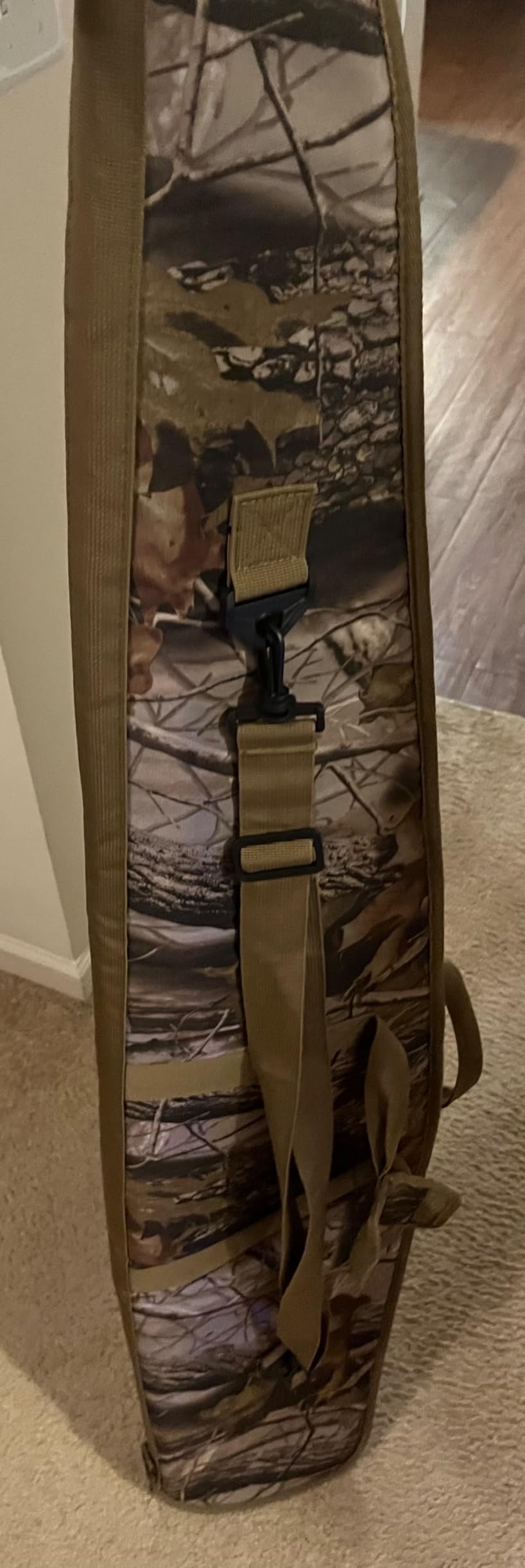 RAVOINCC Rifle Case Soft Shotgun Cases - Water Resistant Gun Carry Bag for Scoped Rifles with 3 Accessory Pockets Adjustable Shoulder Strap Available Length in 46 52 Inch customer photo 1