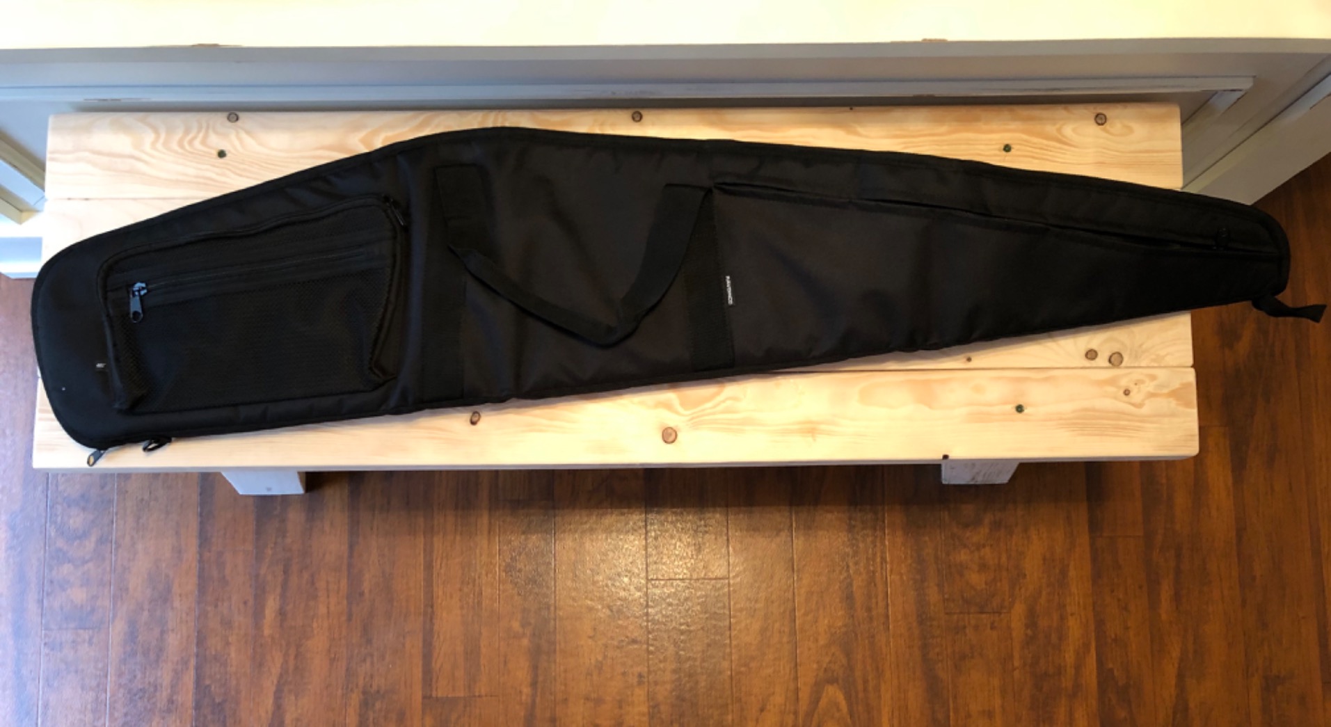 RAVOINCC Rifle Case Soft Shotgun Cases - Water Resistant Gun Carry Bag for Scoped Rifles with 3 Accessory Pockets Adjustable Shoulder Strap Available Length in 46 52 Inch customer photo 2