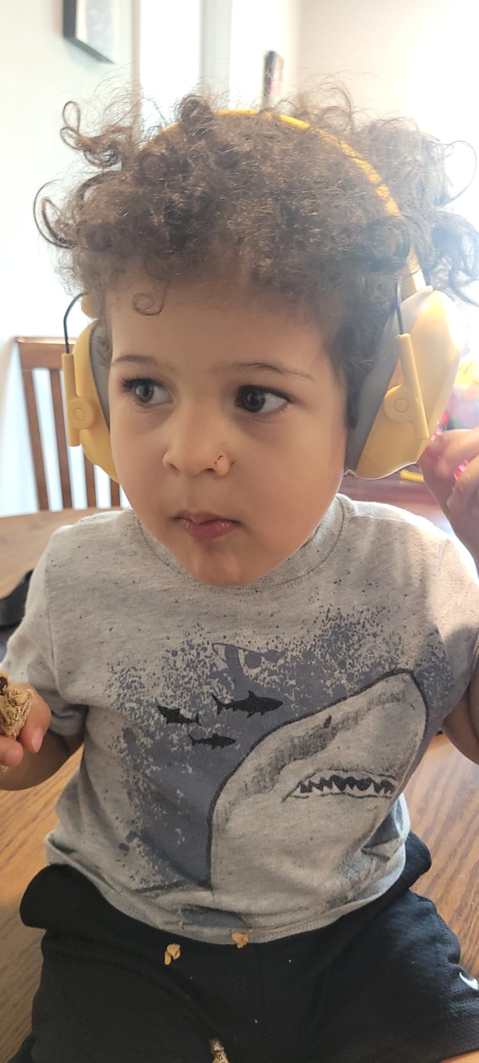 Alpine Muffy Kids - Hearing Protection - CE & ANSI Certified - Adjustable for Ages 3-16 years - Noise Cancelling Headphones - 22dB Sound Reduction Ideal for Protection and Concentration Aid - Blue customer photo 2