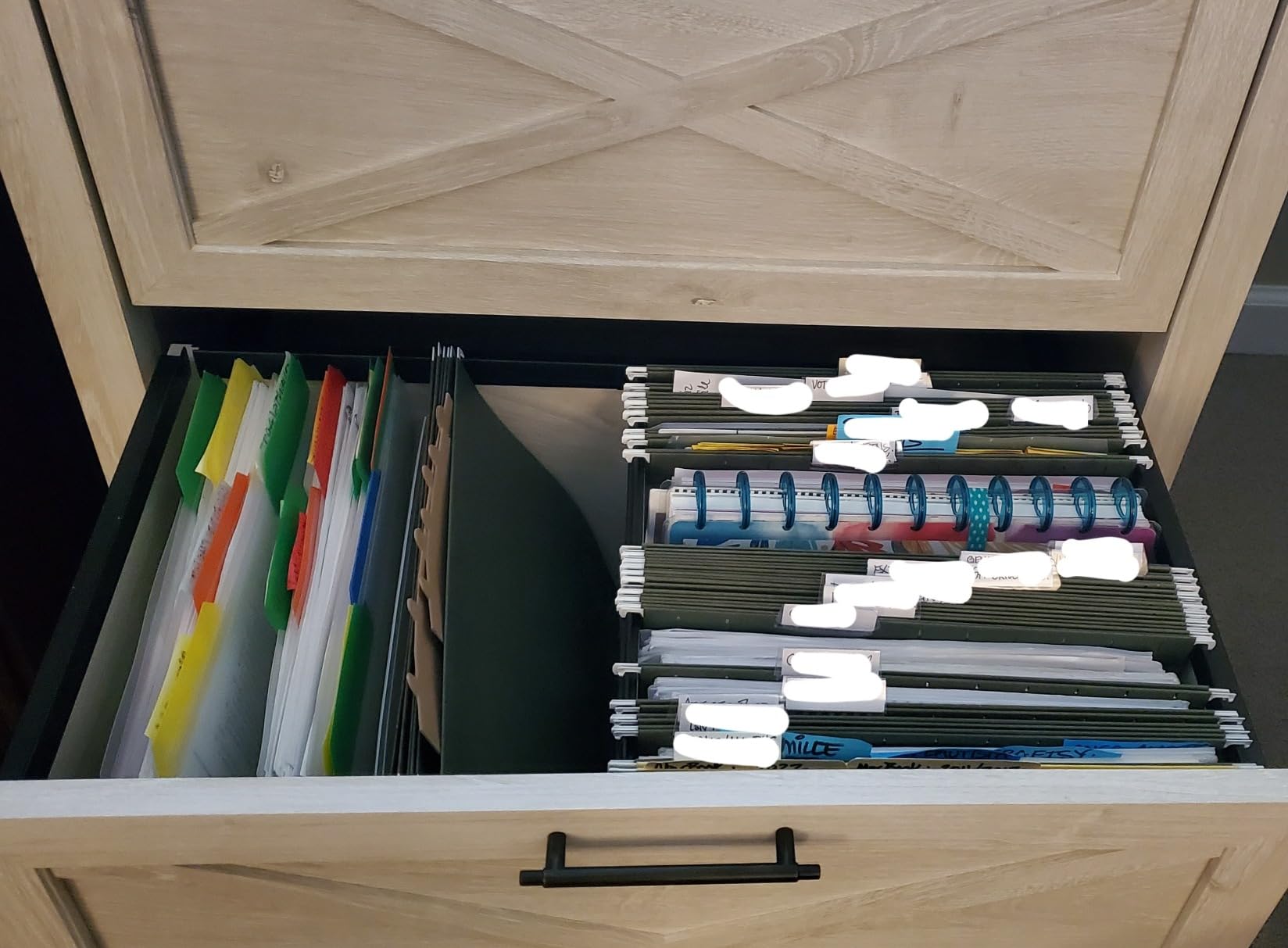Bush Home Key West 2 Drawer Lateral File Cabinet in Pure White and Shiplap Gray, Document Storage for Home Office, Accent Chest with Drawers customer photo 1