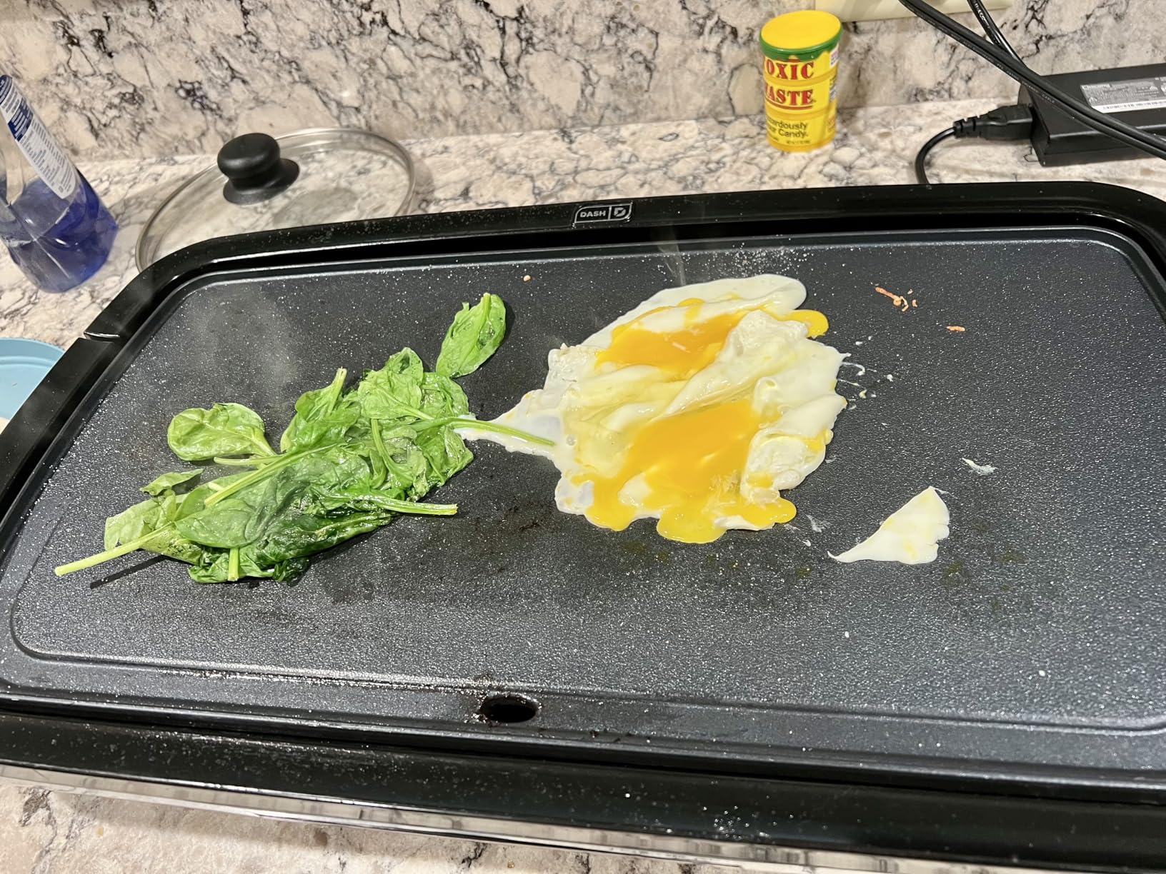 Dash Deluxe Everyday Griddle - Electric Griddle with Removable Plate - Nonstick, Easy-Clean Surface & Anti-Slip Base - Recipe Book Included - Aqua customer photo 1
