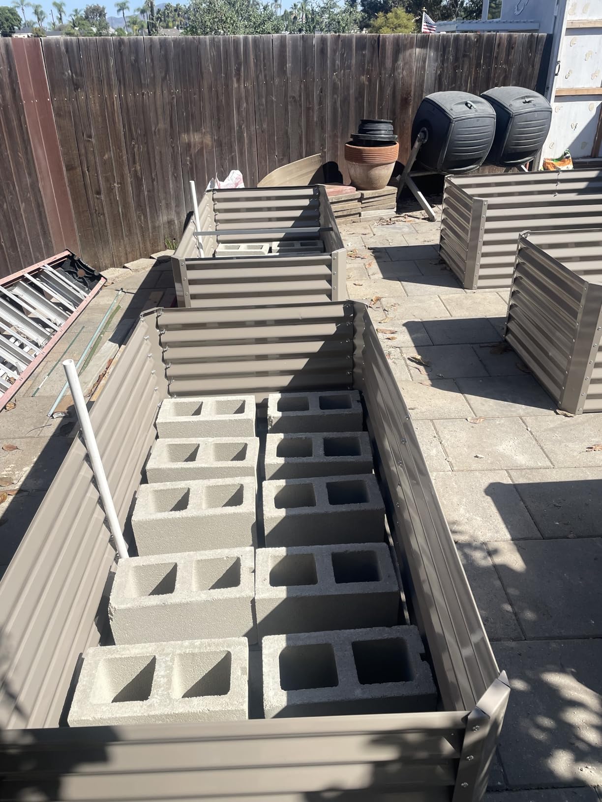 Best Choice Products 6x3x2ft Outdoor Metal Raised Garden Bed, Deep Root Box Planter, 269 Gallon Capacity, 100% Non Toxic Materials - Gray customer photo 2