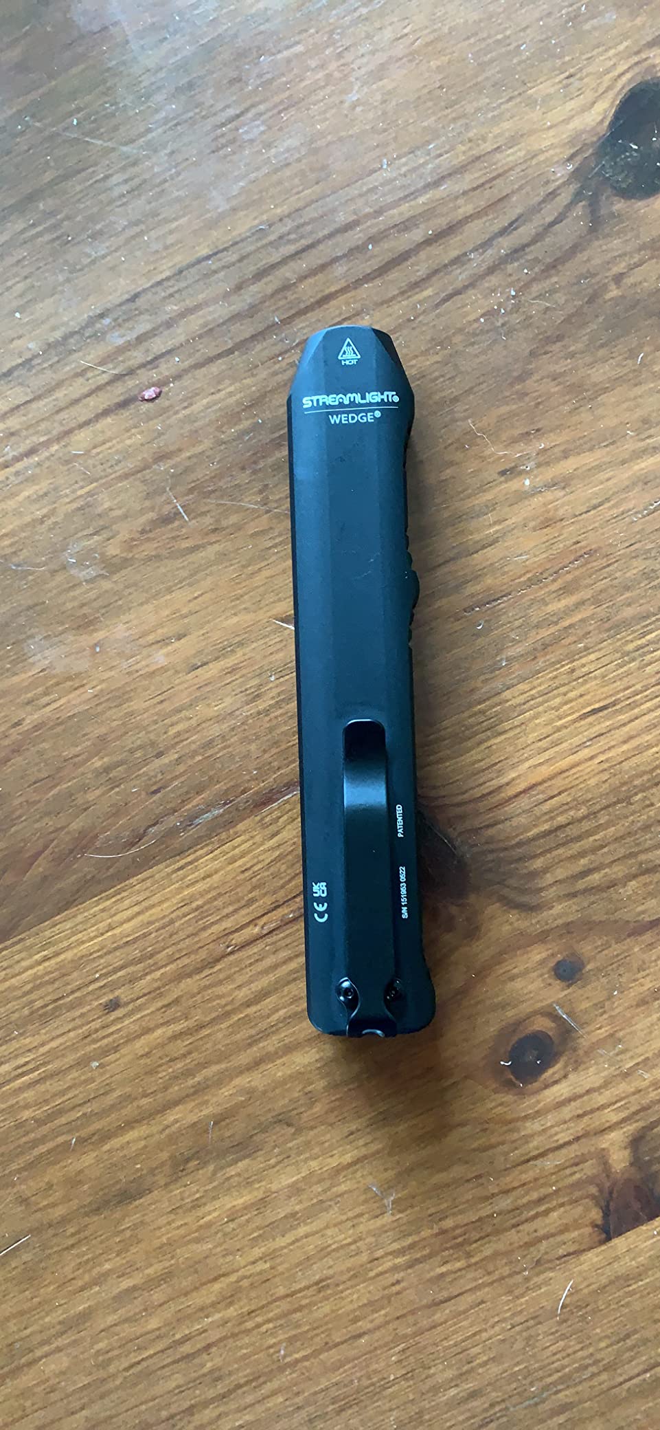 Streamlight 88811 Wedge 1,000-Lumen Flat Everyday Carry Flashlight, Includes USB-C Cable and Lanyard, Coyote customer photo 2