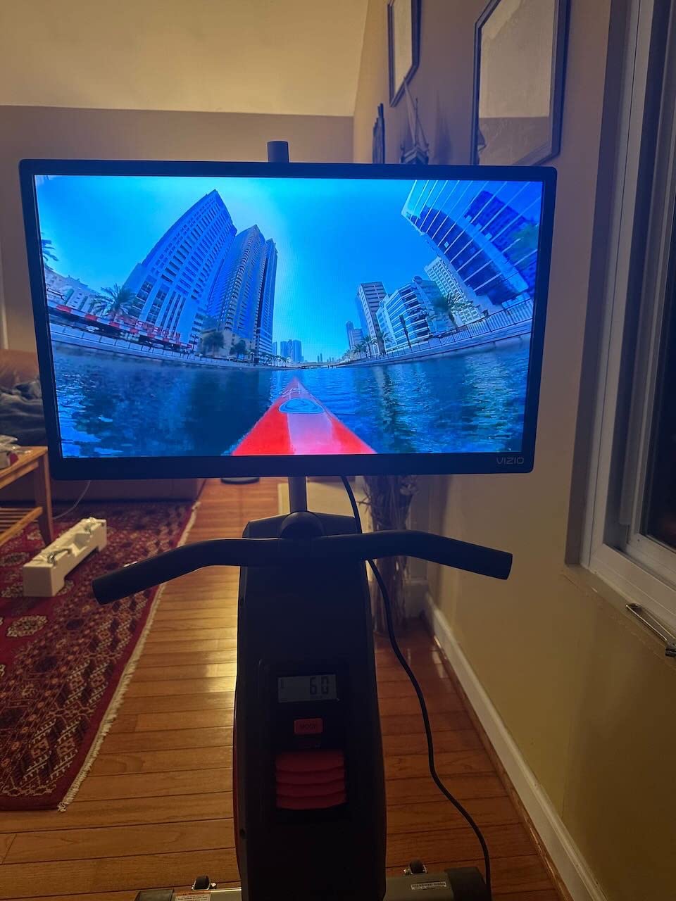 Sunny Health & Fitness Air+ Magnetic Rowing Machine with Exclusive SunnyFit App and Smart Bluetooth Connectivity - SF-RW520008 customer photo 1