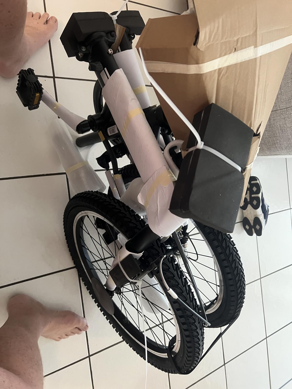 ZiZZO Campo 20 inch Folding Bike with 7-Speed, Adjustable Stem customer photo 2