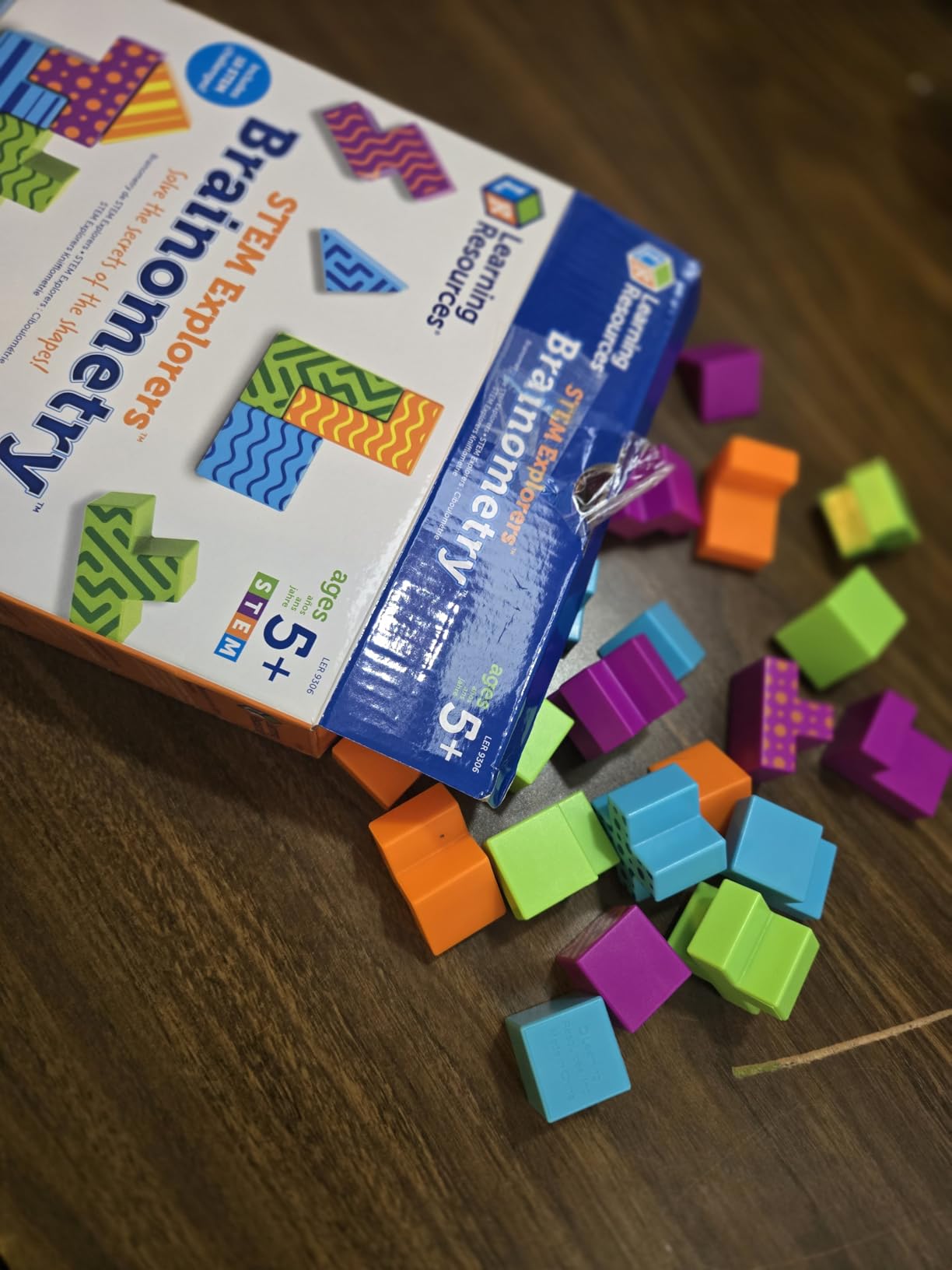 Learning Resources STEM Explorers Brainometry - 3d Puzzle, Brain Games, Brainteaser, Building Logic Toys customer photo 1