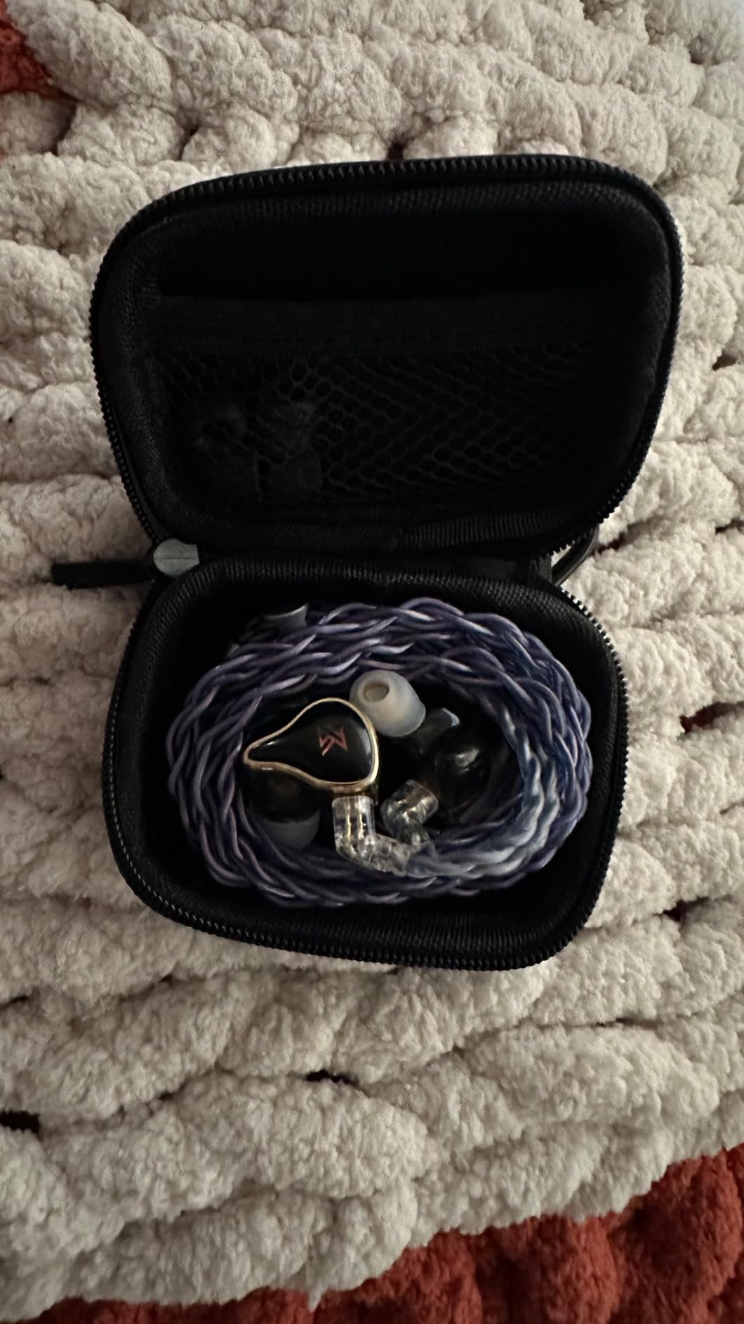 KZ ZAS 7BA+1DD in Ear Monitor Headphones, Wired Earbuds 8 Hybrid Drivers HiFi Deep Bass Sound Isolating Earphone Clear Sound Secure Fit 8 Core Durable Cable Professional IEM (Without Mic, Black) customer photo 2