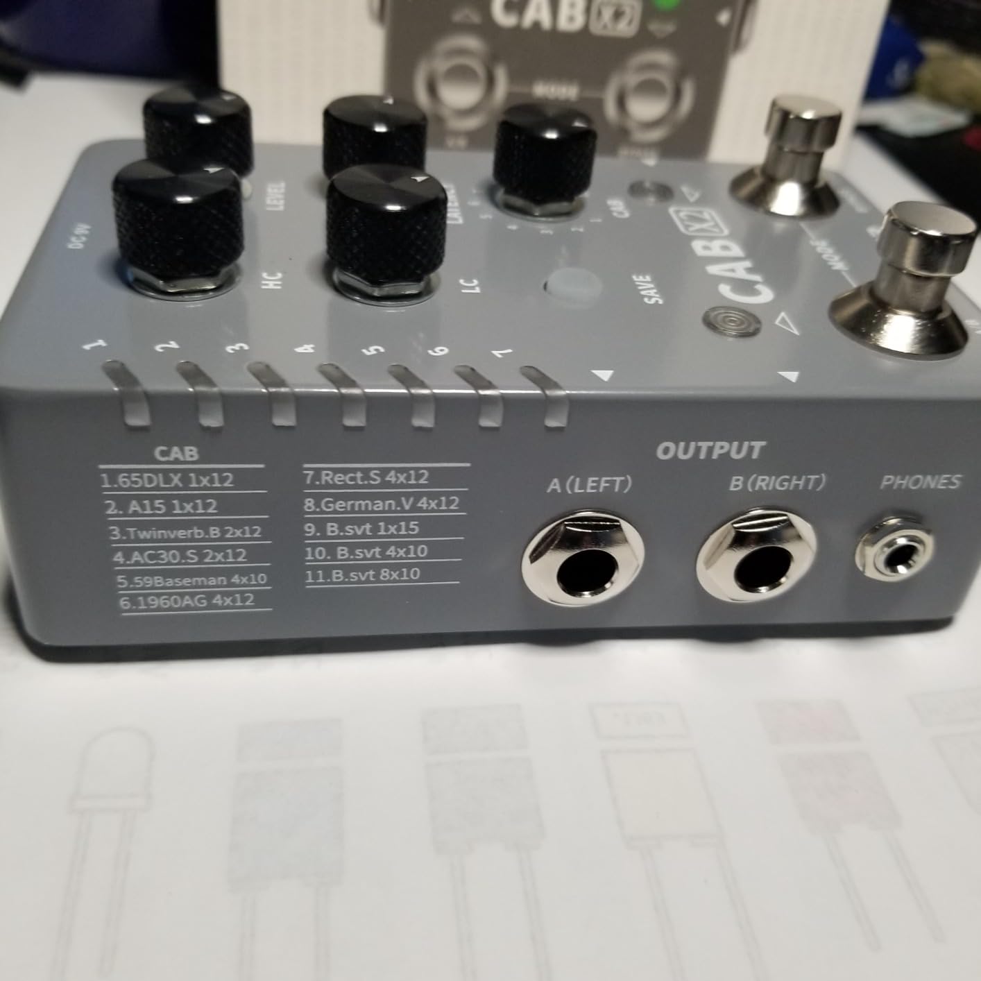 MOOER R7 X2 Stereo Multi Reverb Pedal from Classic Reverb to Modern Ambient, 14 different Reverb types with High Cut, Low Cut, Mix Parameter Knobs and Infinite and Trail-on functions customer photo 1