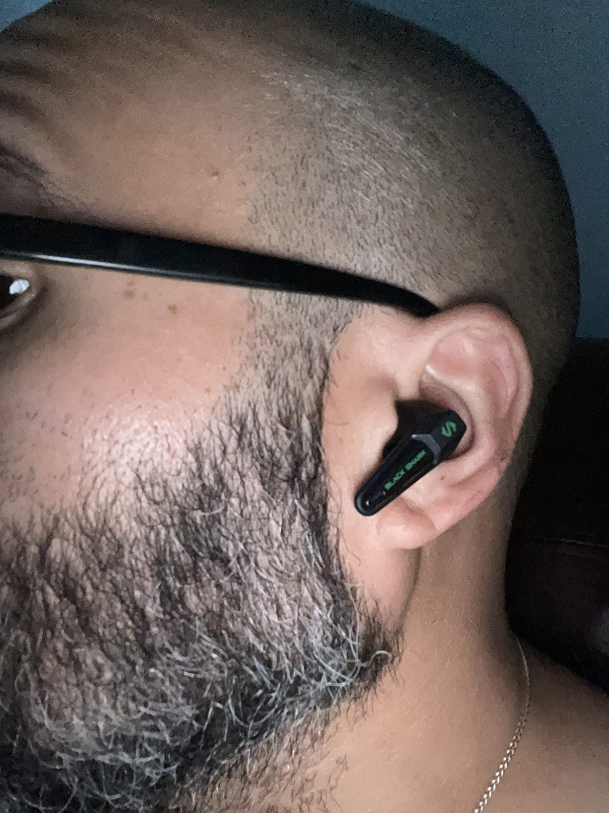 Black Shark Bluetooth Earbuds Wireless with 45ms Ultra-Low Latency, Gaming 5.2, Dual Modes, 10mm Driver, 35H Play Time, IPX4 Waterproof, Built-in Mic - Lucifer T1 customer photo 1