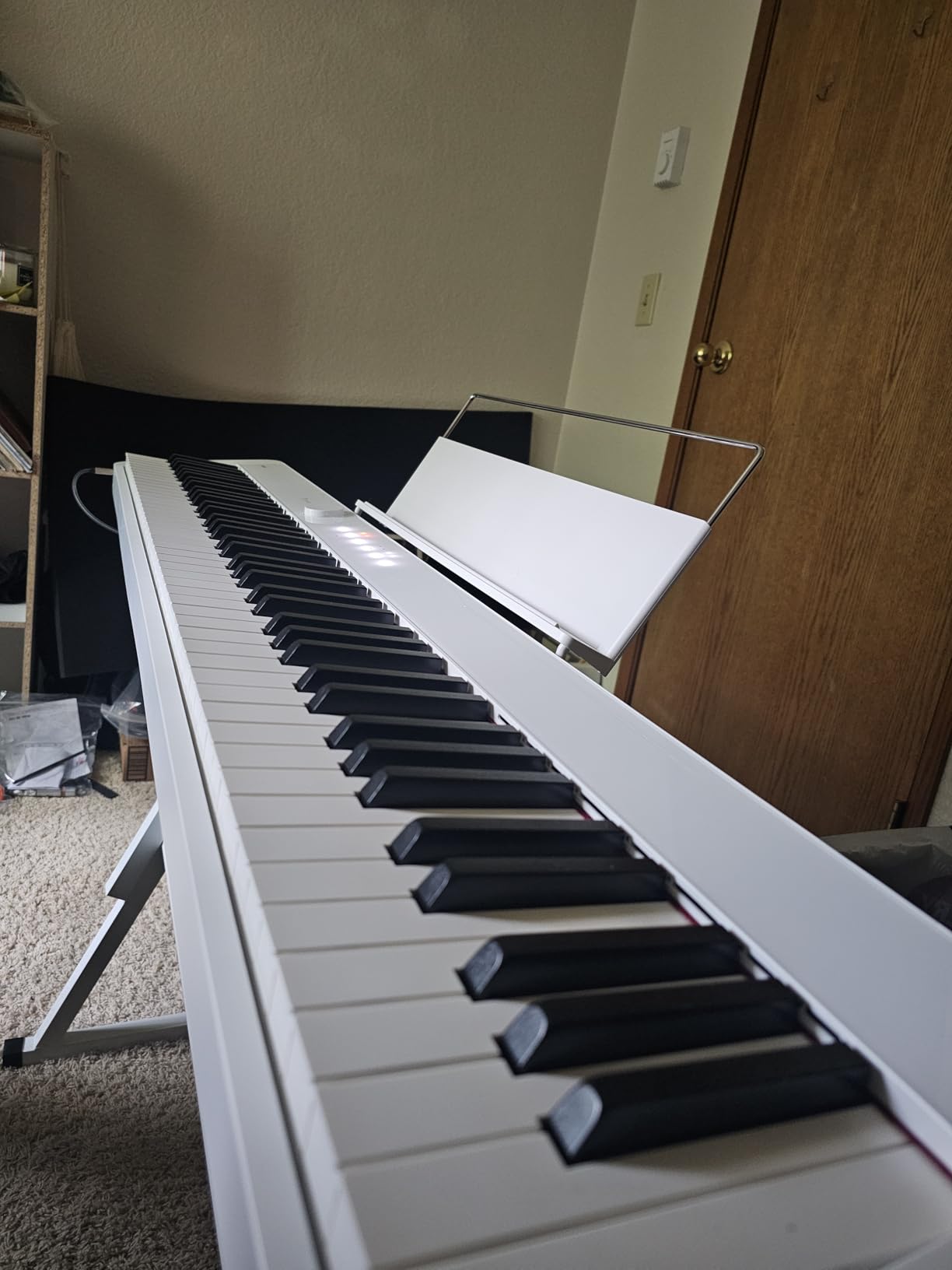 Casio Privia PX-S1100 88-Key Touch-Responsive Weighted Digital Piano, Ultra-Portable, Superior Sound, German Grand Tone, Bluetooth, Casio Music Space App, Gloss Black Finish customer photo 2