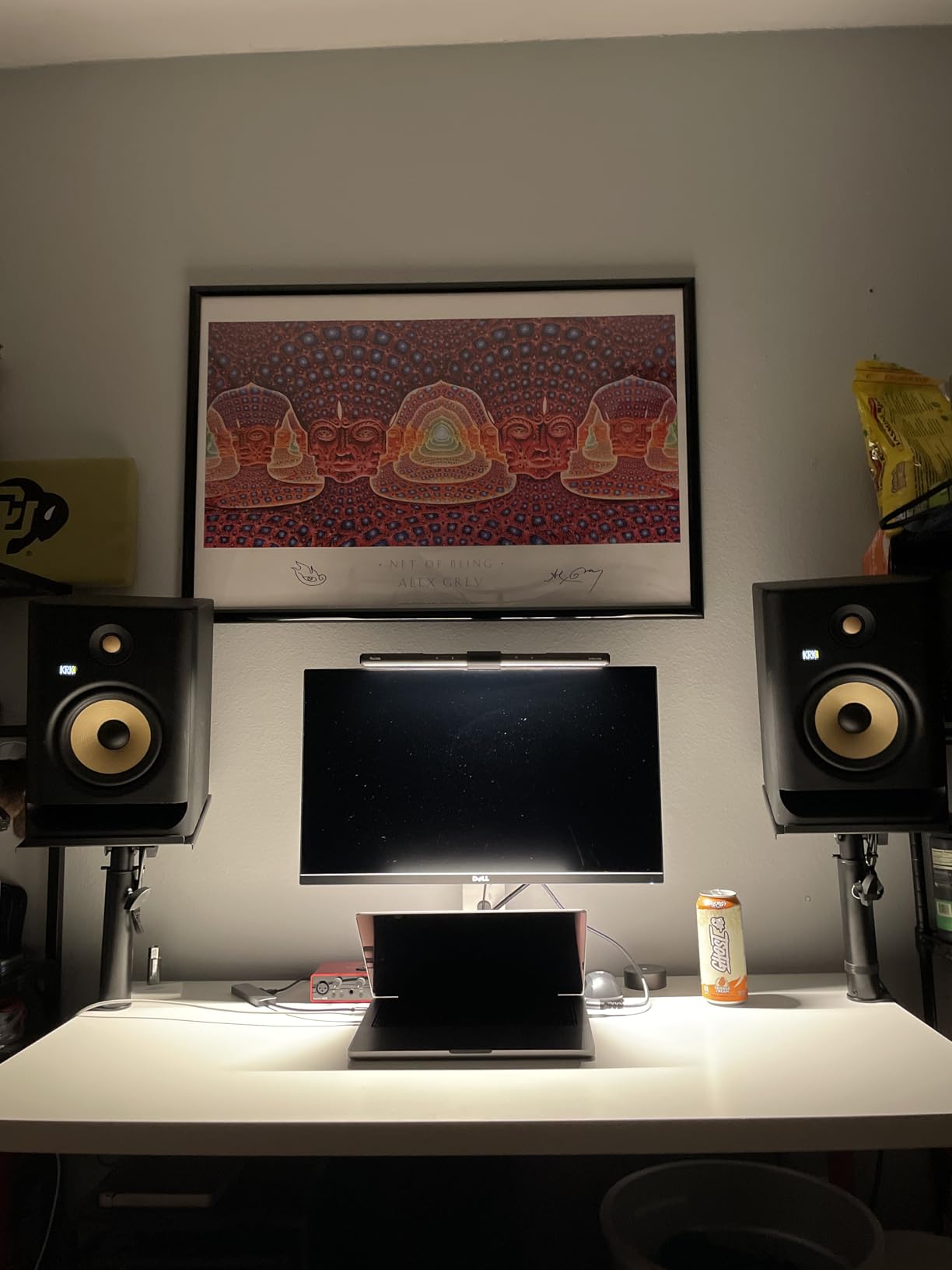 Vondynote Studio Monitor Stands Pair Heavy Duty Desk Clamp Speaker Stands with Adjustable Tilt Angle Tray of 0-12 customer photo 2