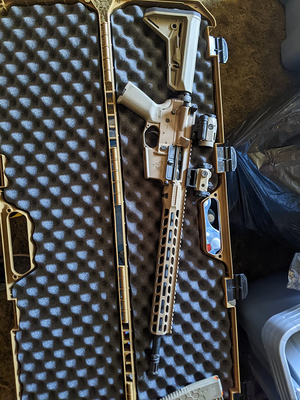 Sig Sauer Juliet3-Micro 3x22mm Ultra-Compact Waterproof Fogproof Magnifier with Push-Button Mount customer photo 2
