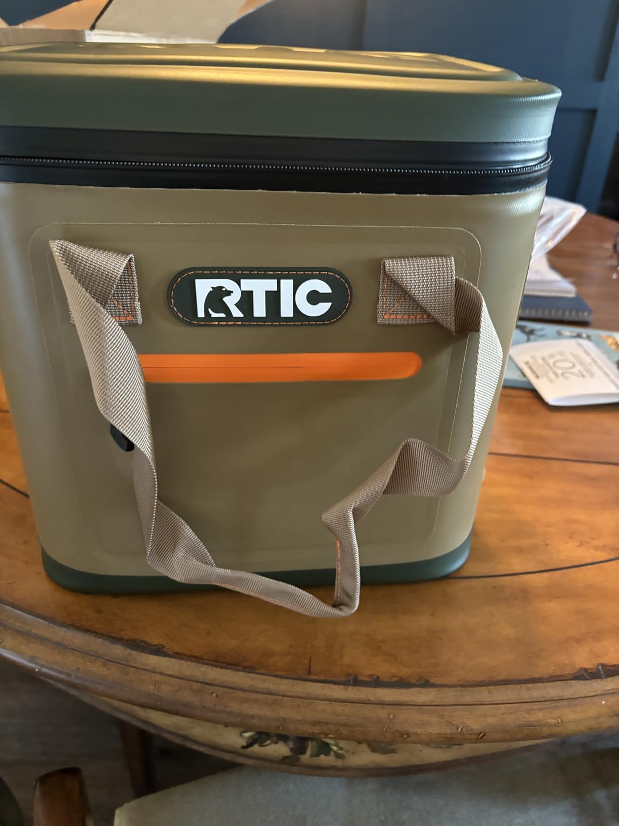 RTIC Ultra-Tough Soft Cooler 12 Can, Insulated Bag Portable Ice Chest for Lunch, Beach, Drink, Beverage, Travel, Camping, Picnic, Car, Trips, Floating Cooler Leak-Proof with Zipper customer photo 1