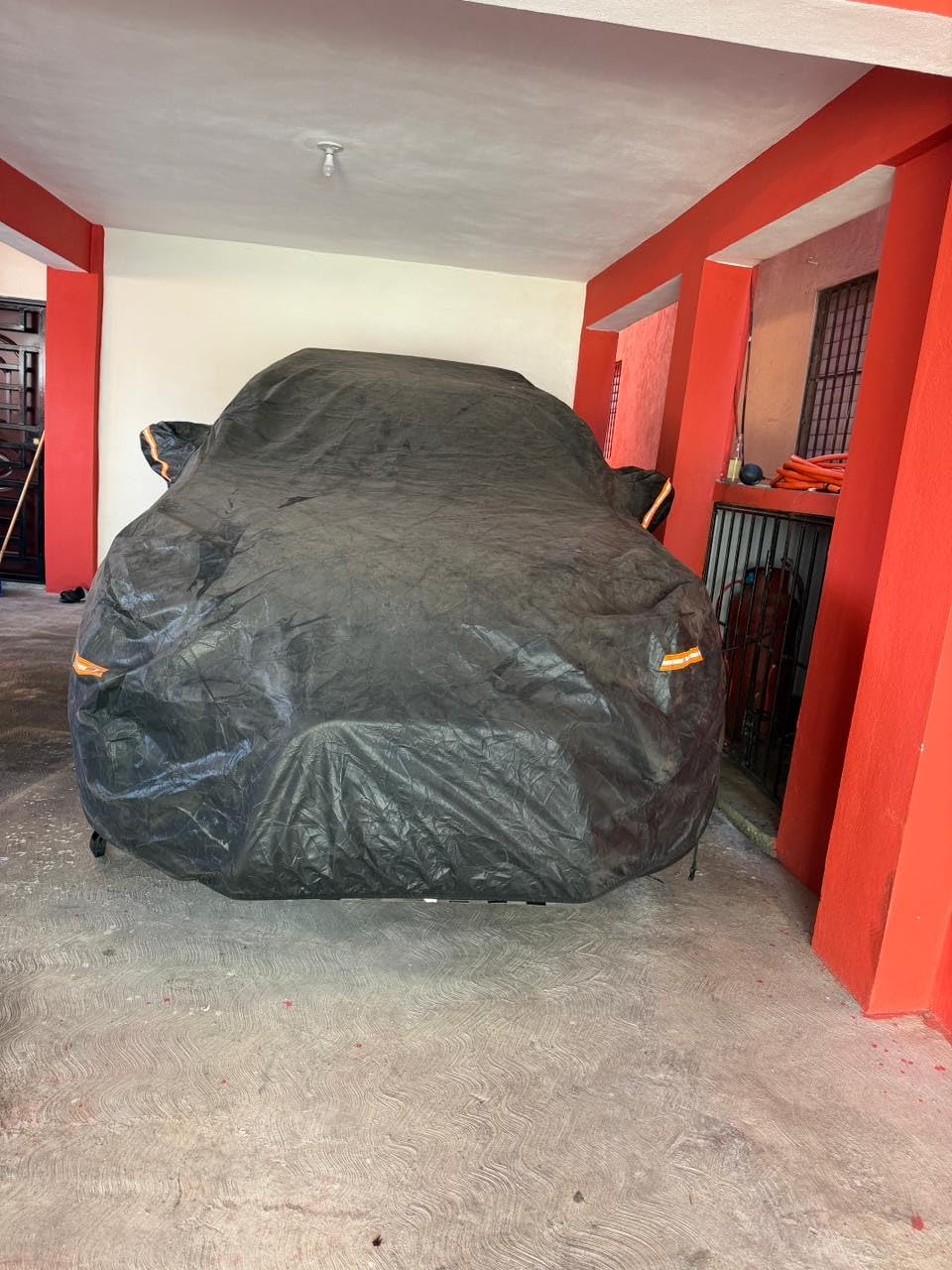 Kayme 7 Layers Car Cover Custom Fit for Toyota Camry Sedan/Solara (1996-2025) Waterproof All Weather for Automobiles, Outdoor Full Cover Rain Sun UV Protection with Zipper Cotton/Black customer photo 1