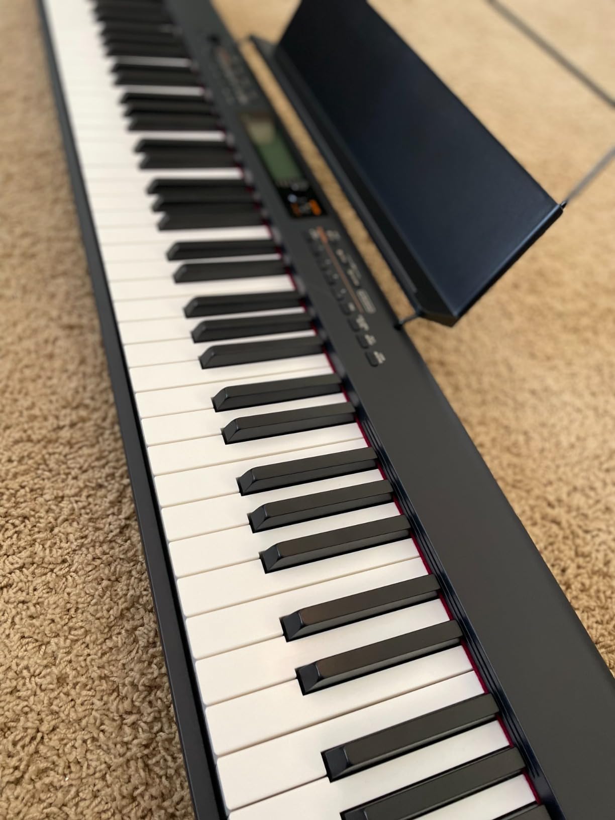Casio CDP-S360 Slim 88-Key Weighted Digital Piano, Portable Lightweight & Compact, 700 Tones, 200 Rhythms, Songwriting Tools, USB-MIDI, Built-In Speakers, LCD Display customer photo 2