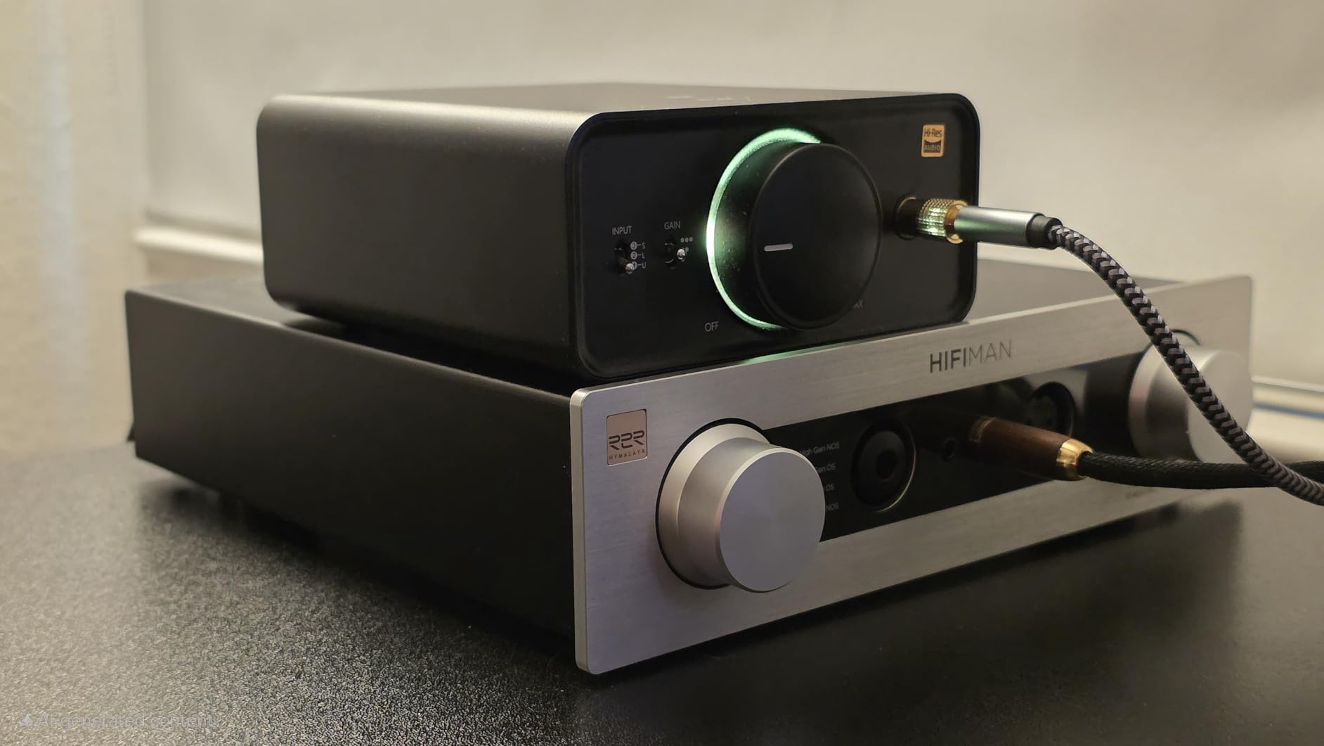HIFIMAN EF400 Desktop Balanced Headphone DAC and Amplifier with Himalaya R2R DAC, 3.5/4.4/6.35mm Output for Home Audio customer photo 1